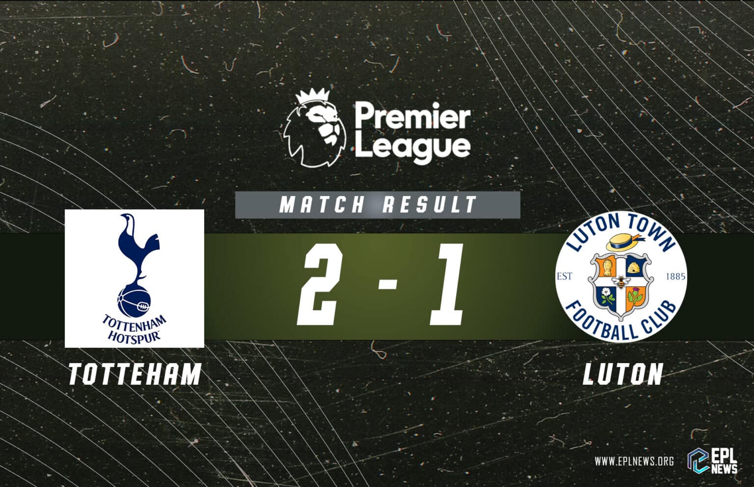 Tottenham - Luton Maç Raporu