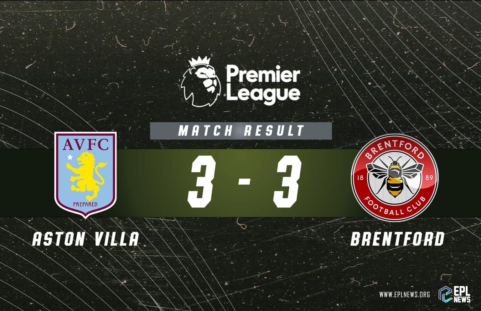 Aston Villa-Brentford Raporu