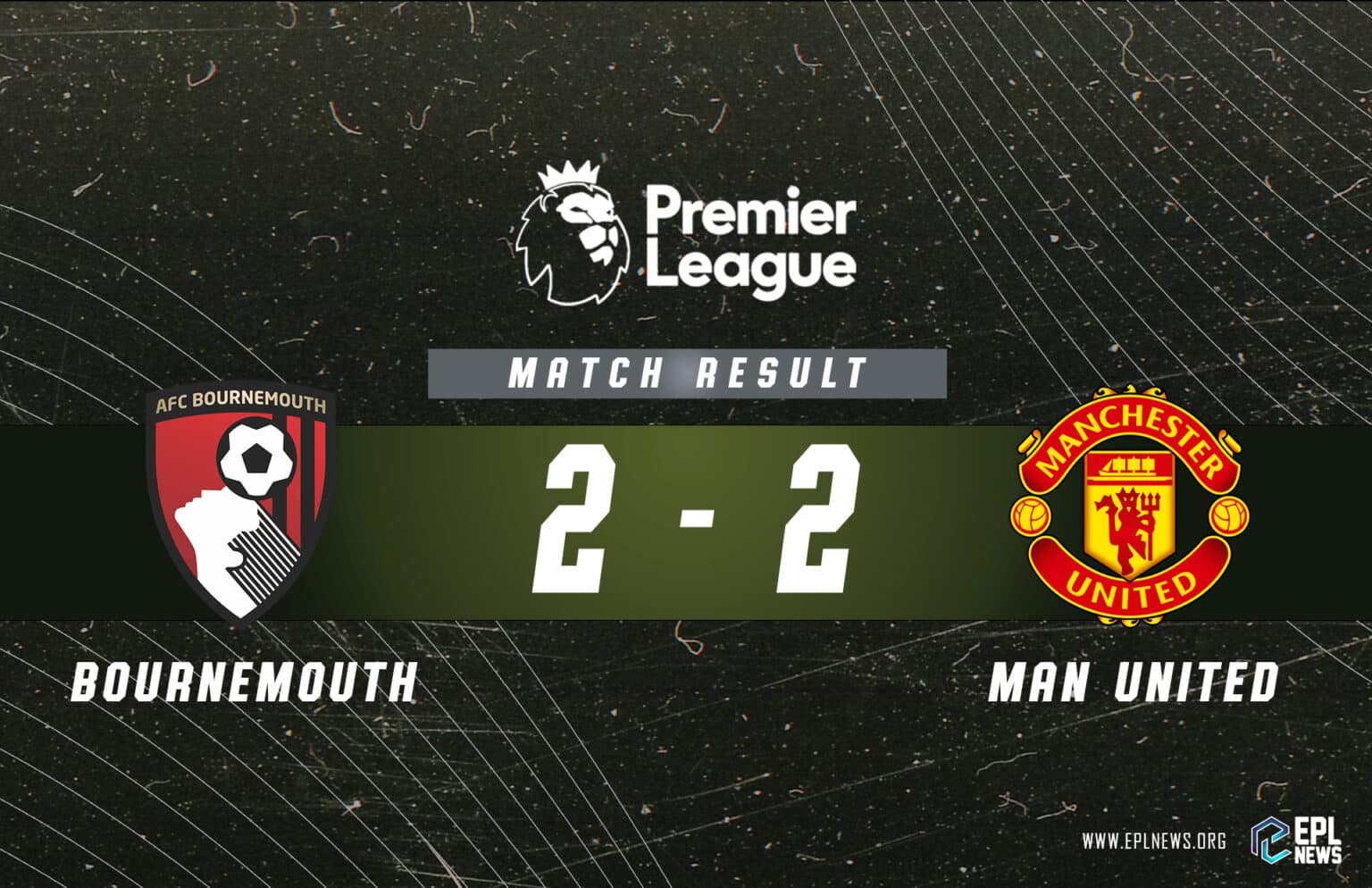 Bournemouth-Manchester United Raporu