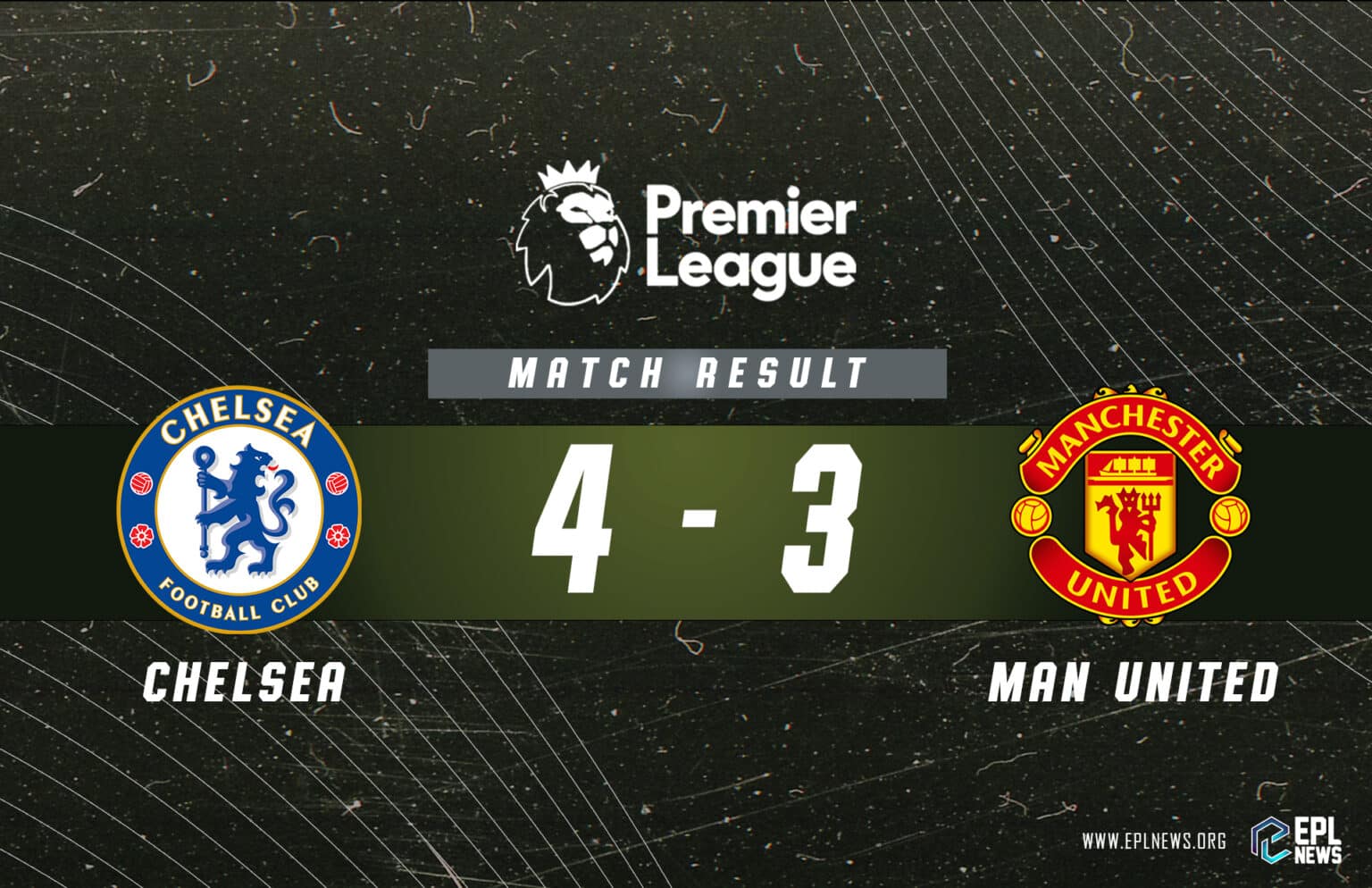 Chelsea-Manchester United Raporu