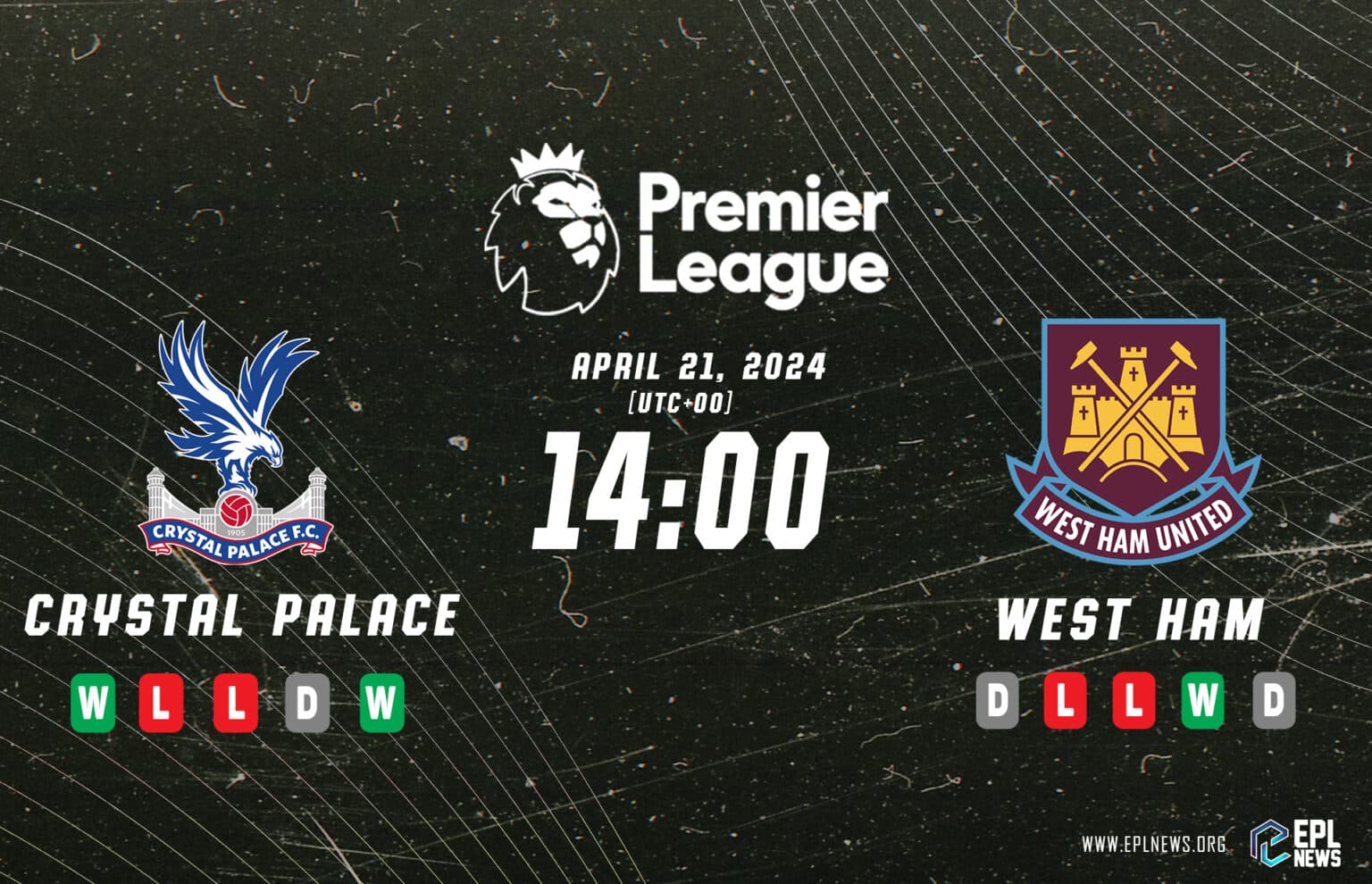 Crystal Palace-West Ham Maç Önizlemesi