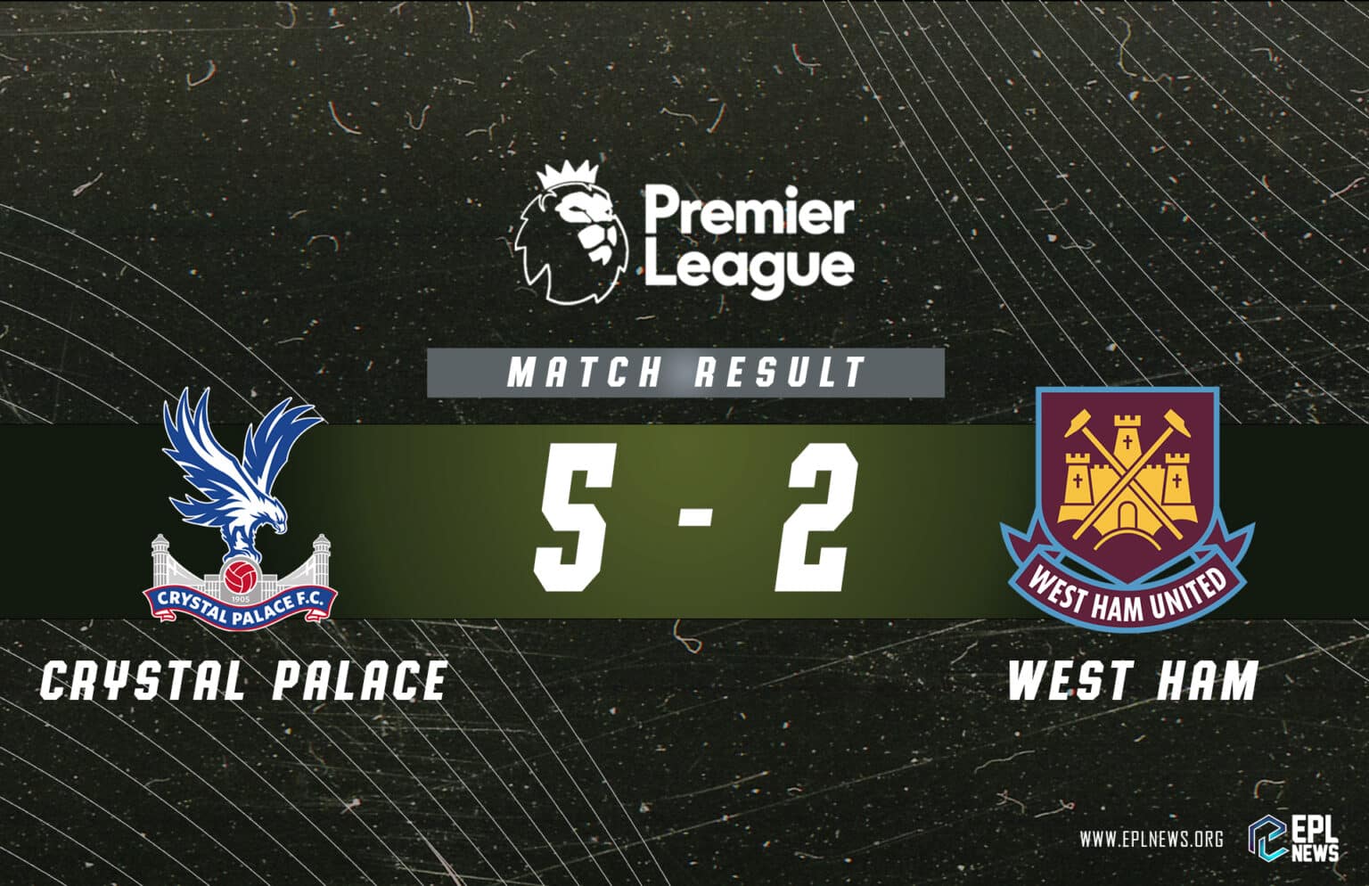 Crystal Palace-West Ham Raporu