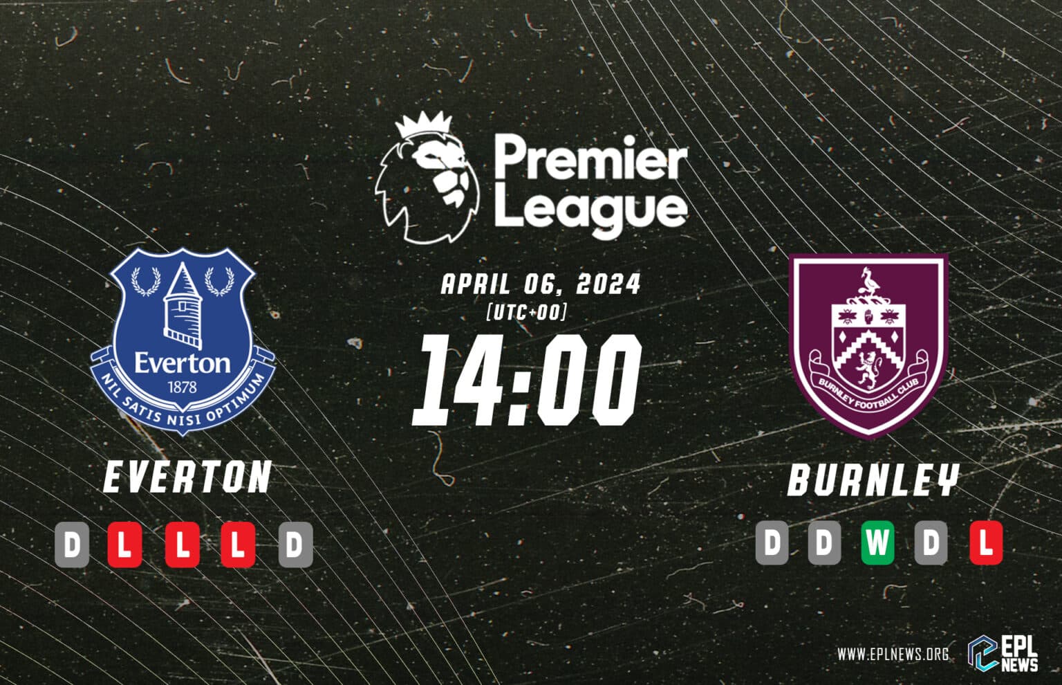 Everton vs Burnley Önizlemesi