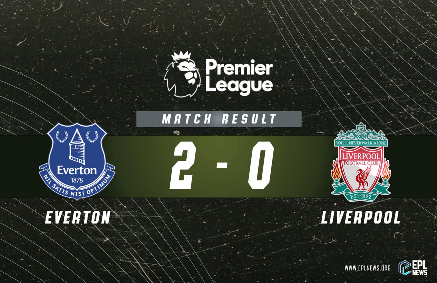 Everton-Liverpool Raporu