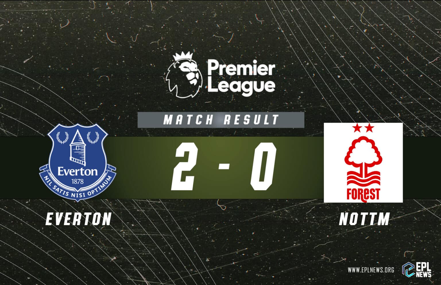 Everton-Nottingham Ormanı Raporu