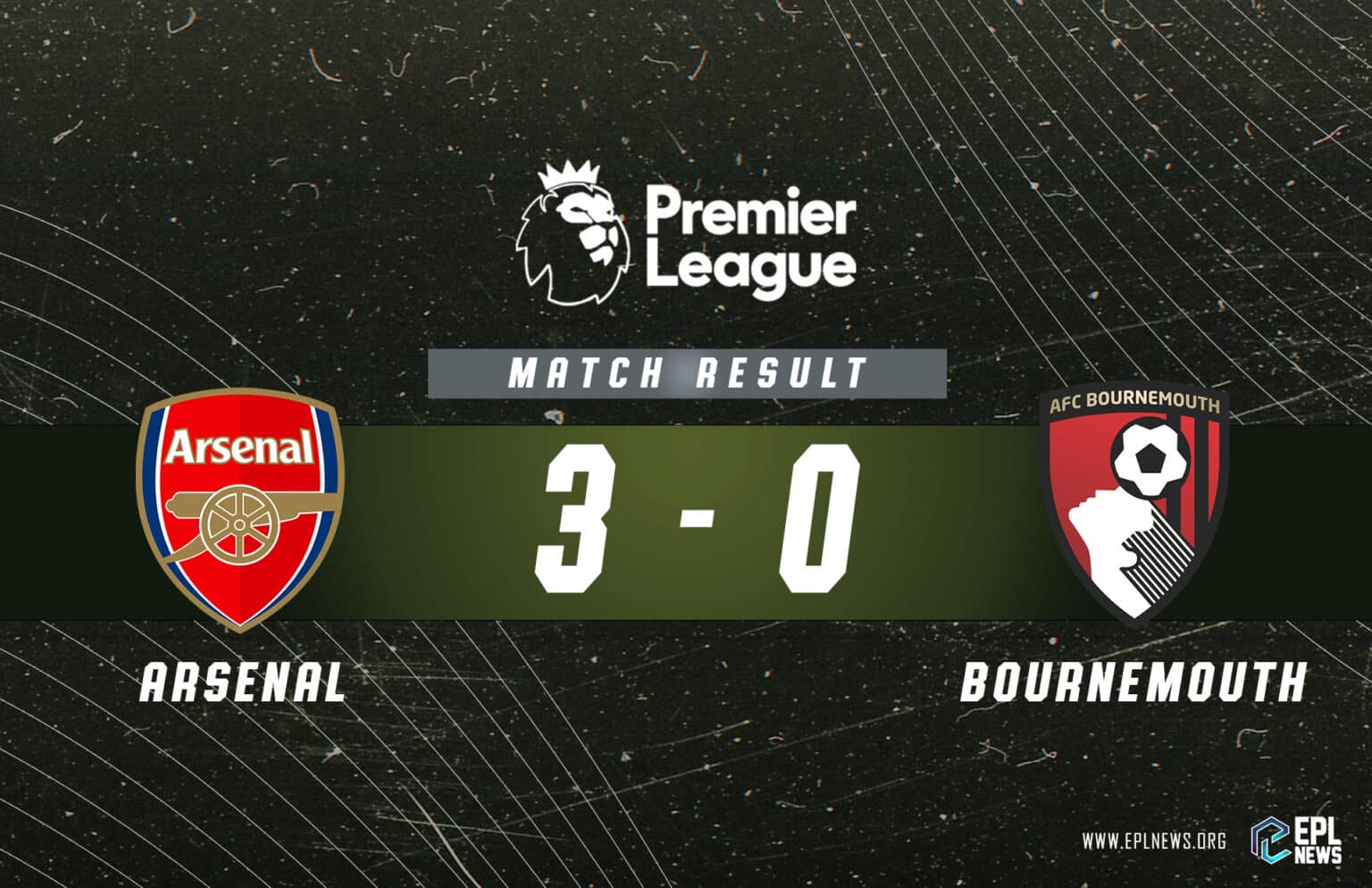 Arsenal-Bournemouth Raporu