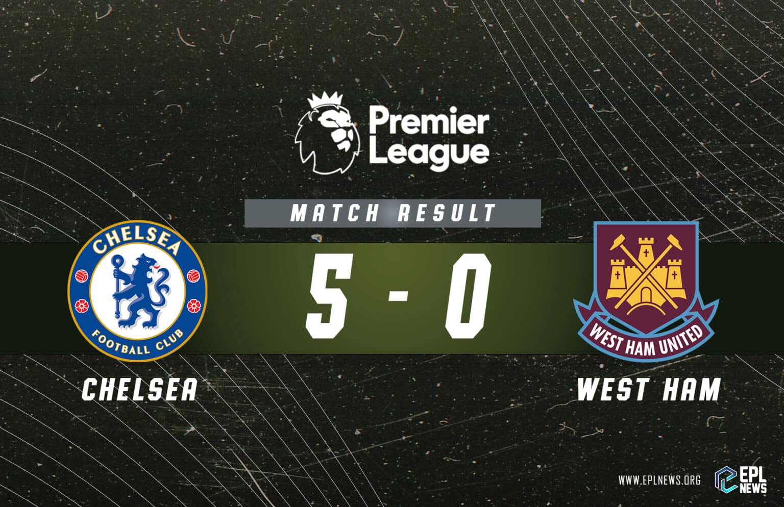 Chelsea-West Ham Raporu