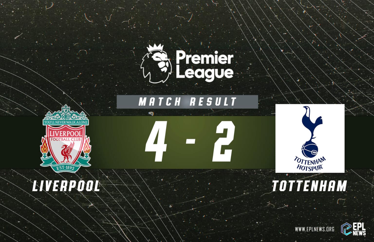 Liverpool-Tottenham Raporu