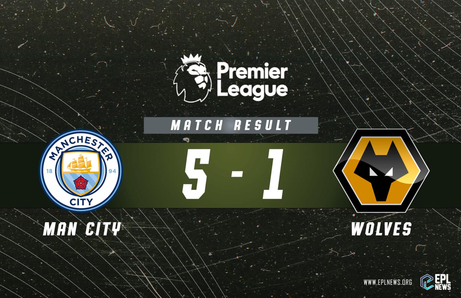 Manchester City - Wolves Raporu