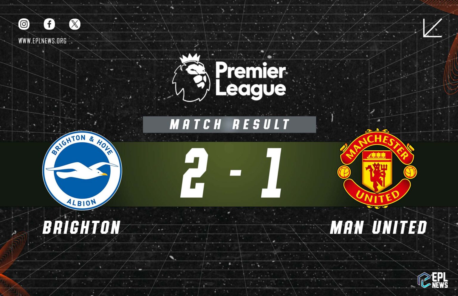 Brighton-Manchester United Raporu