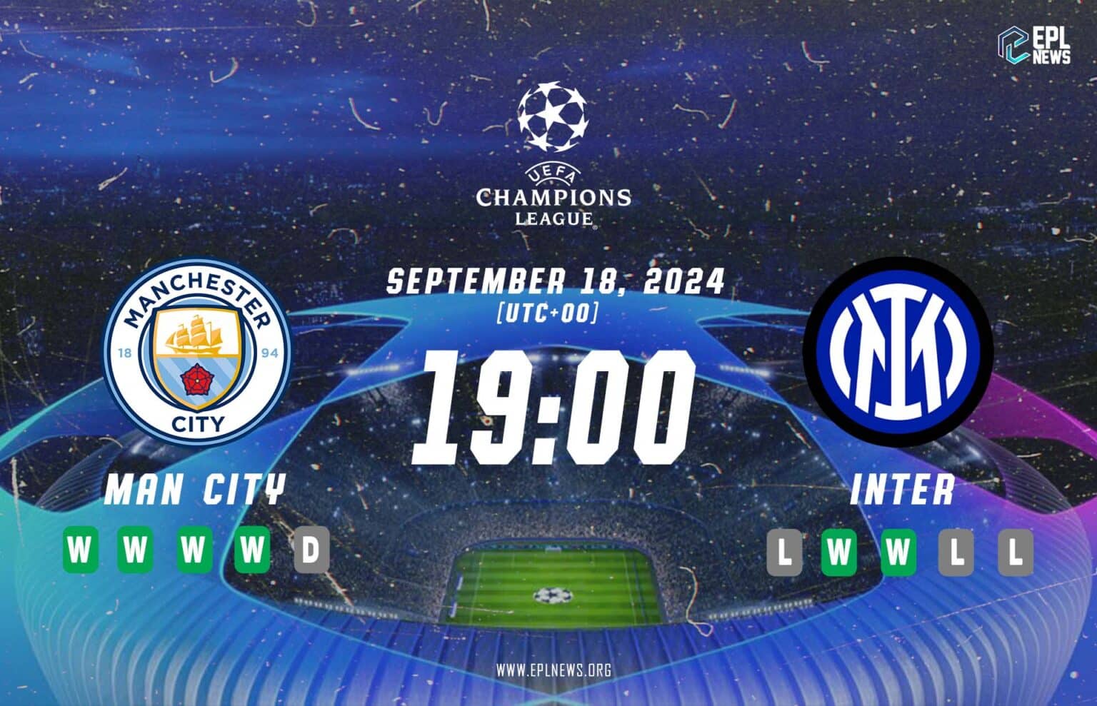 Manchester City - Inter Milan Önizlemesi