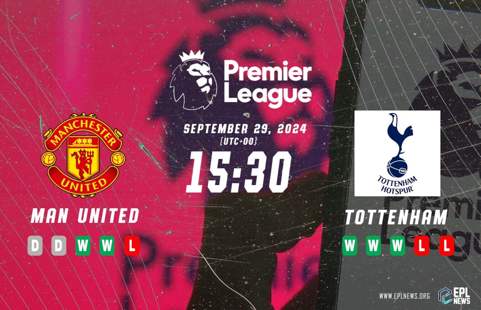 Manchester United v Tottenham Önizleme