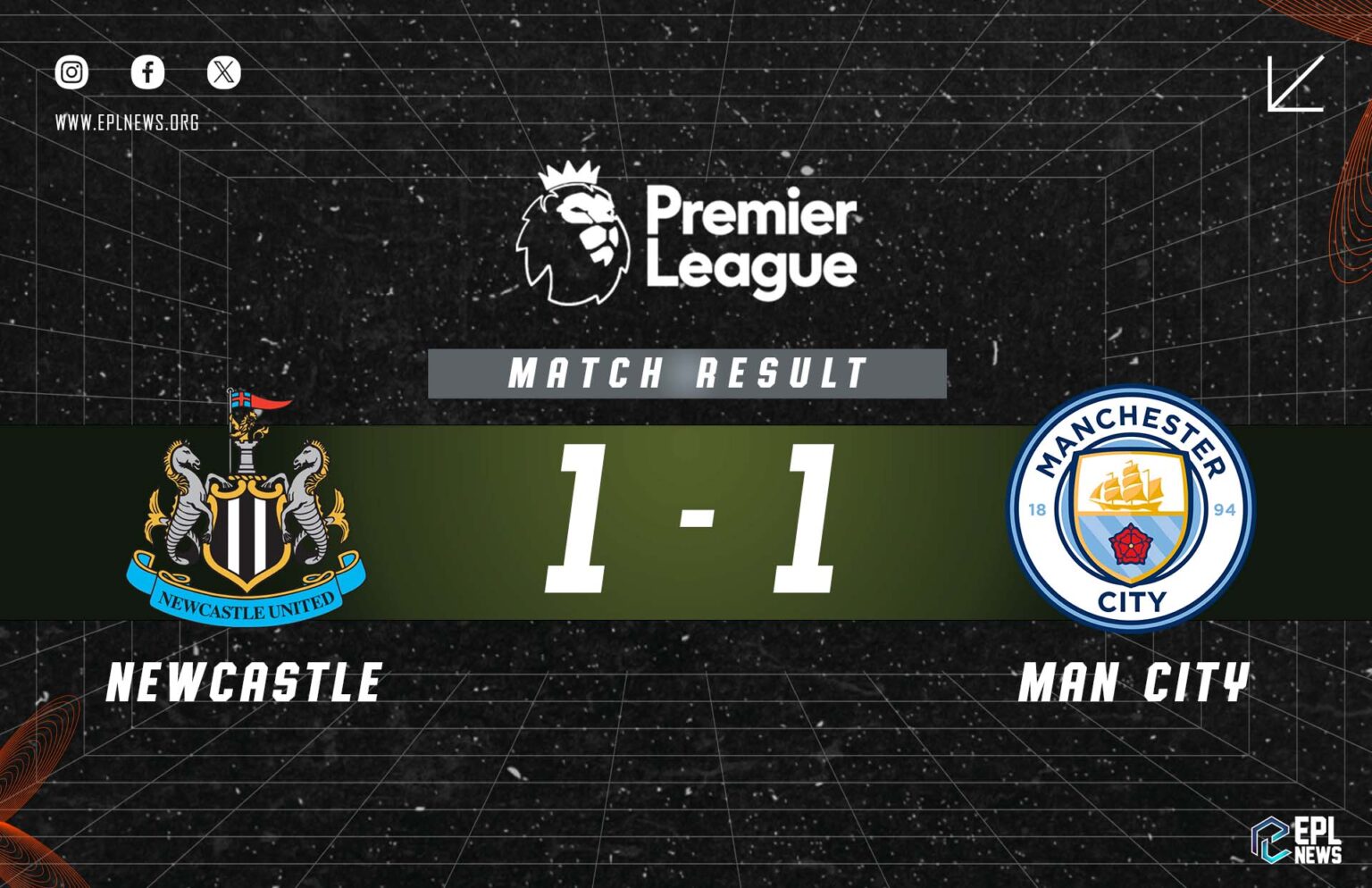 Newcastle - Manchester City Raporu