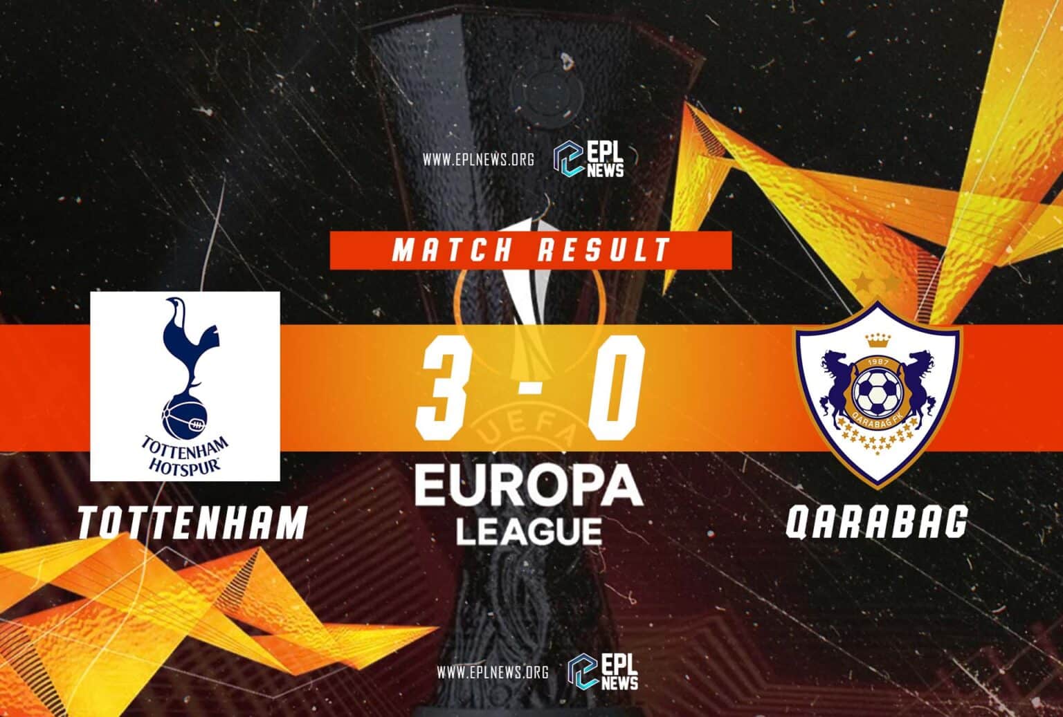 Tottenham - Karabağ 3-0 Raporu