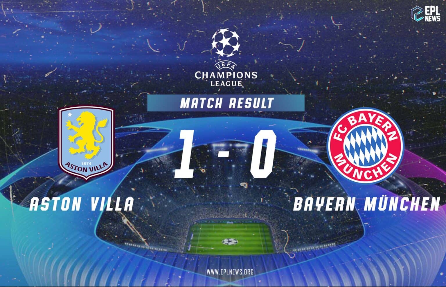 Aston Villa - Bayern Münih 1-0 Raporu