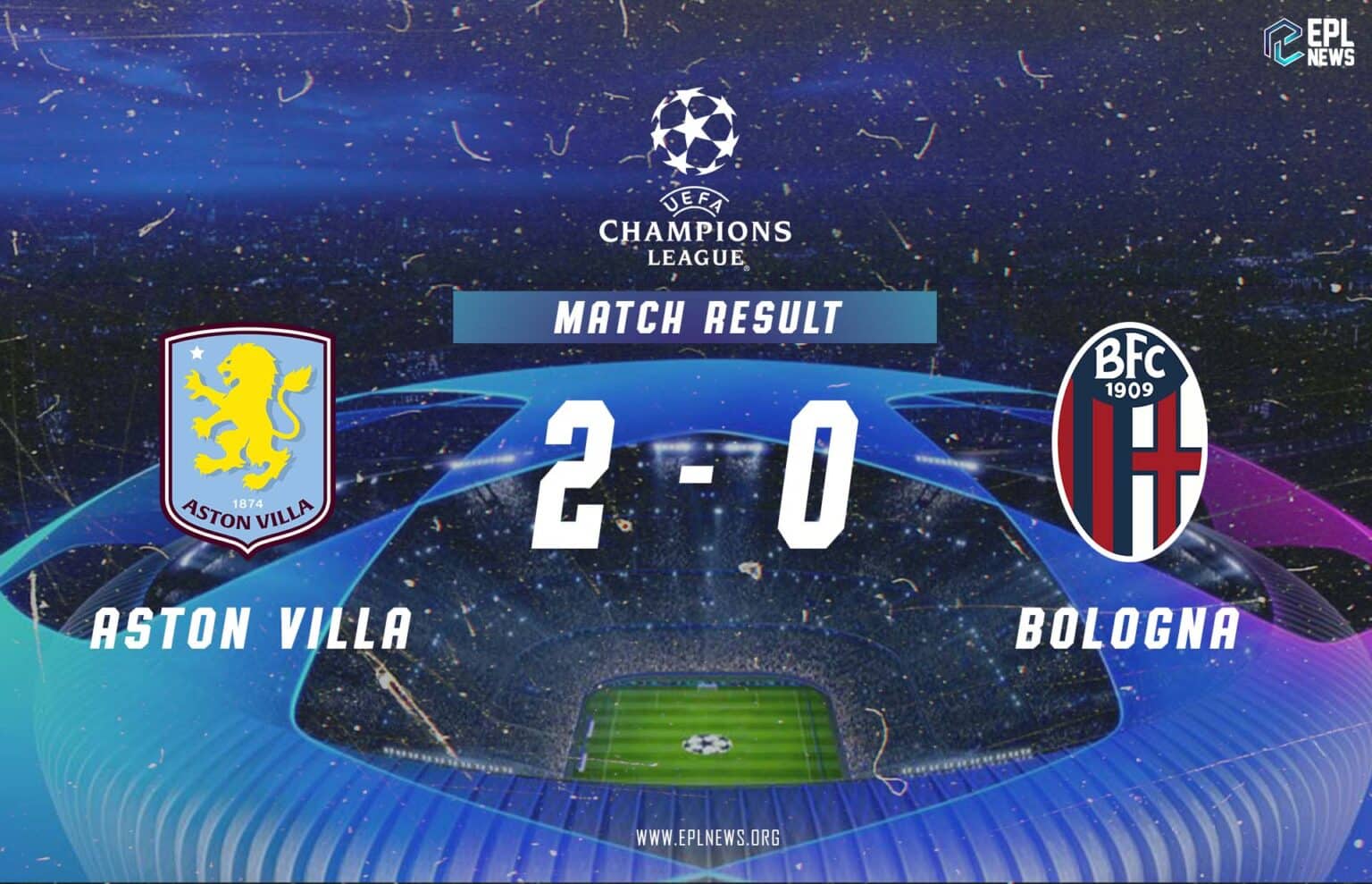 Aston Villa - Bologna 2-0 Raporu