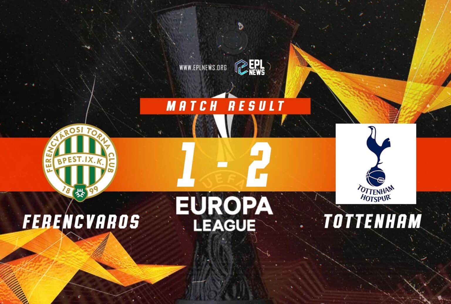 Ferencvaros - Tottenham 1-2 Raporu