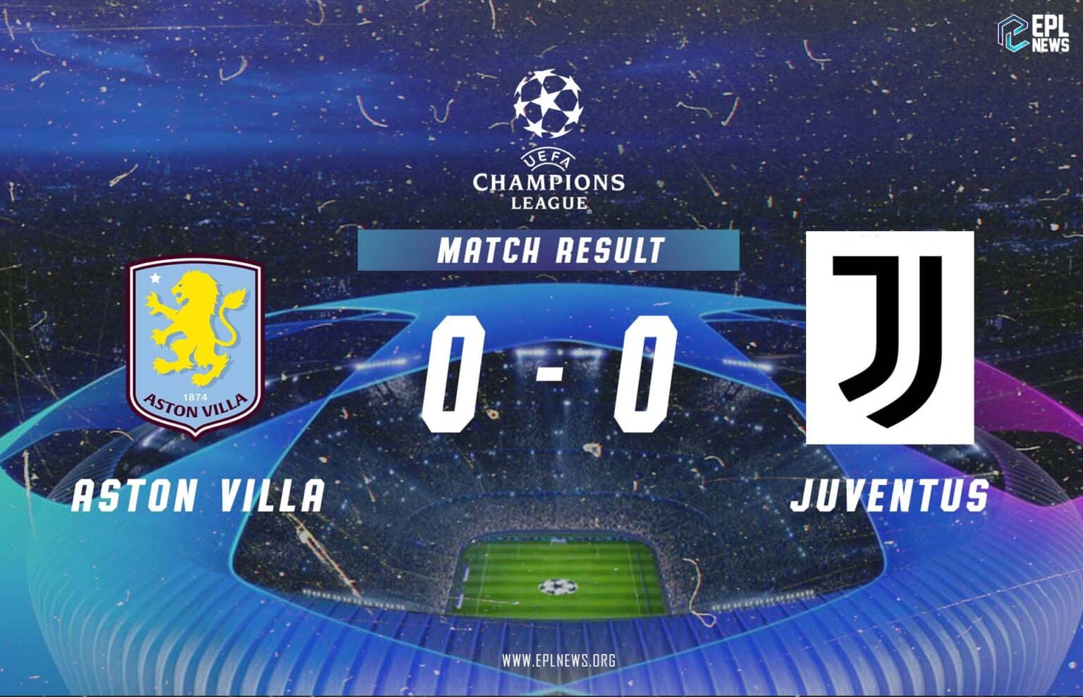 Aston Villa vs Juventus 0-0 Raporu