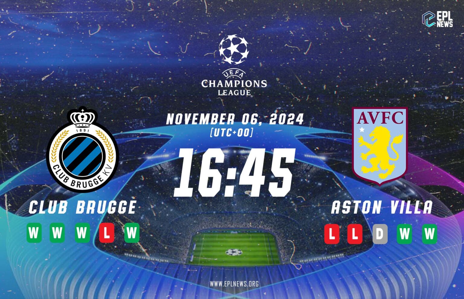 Club Brugge - Aston Villa Önizlemesi