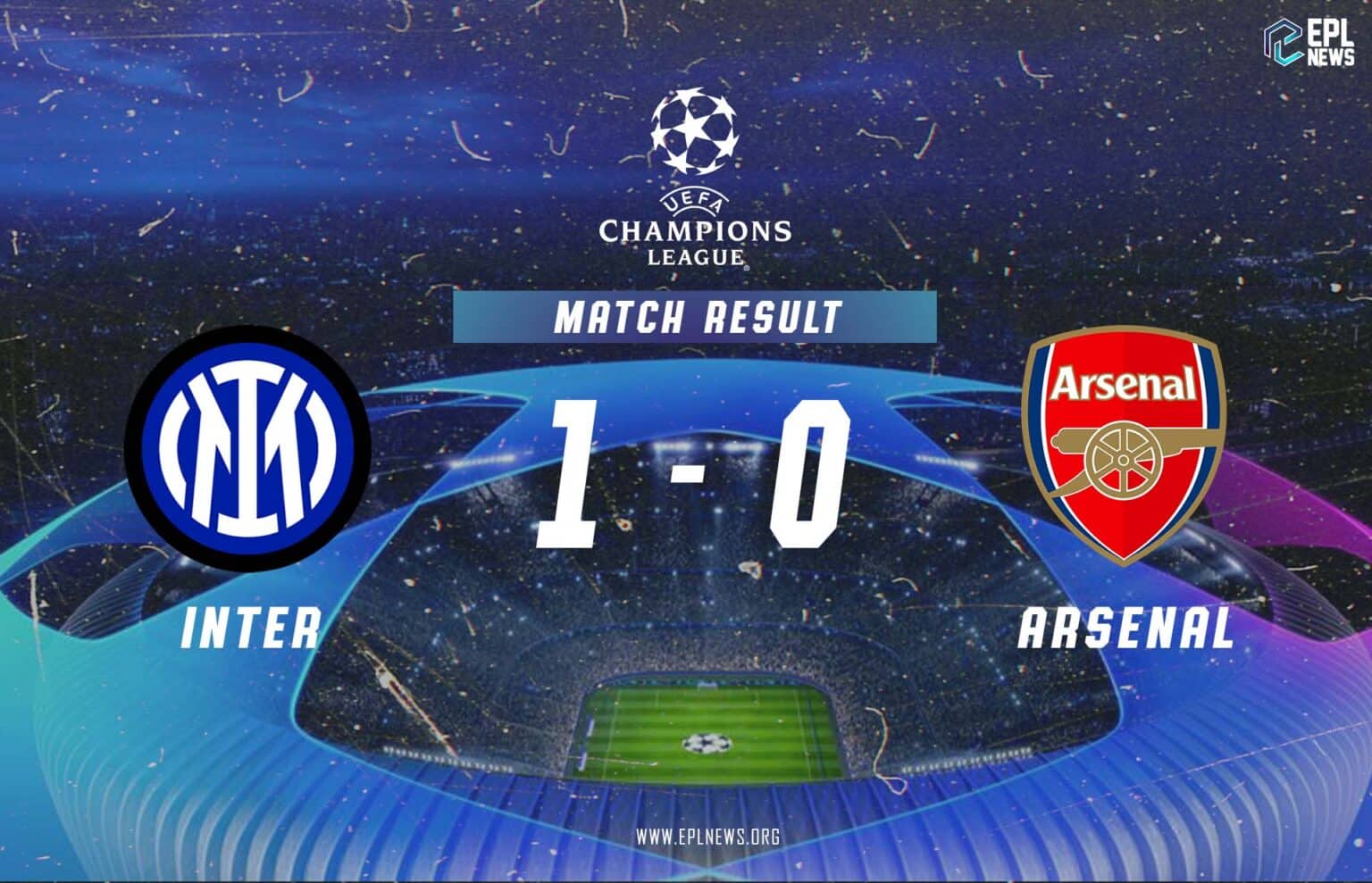 Inter Milan - Arsenal 1-0 Raporu