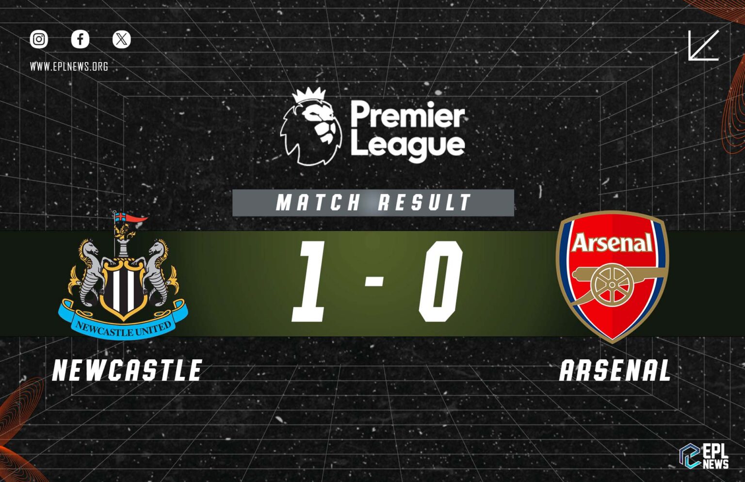 Newcastle - Arsenal 1-0 Raporu