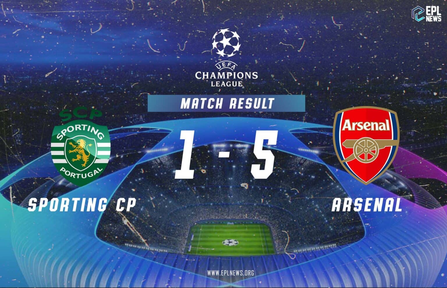 Sporting CP - Arsenal 1-5 Raporu