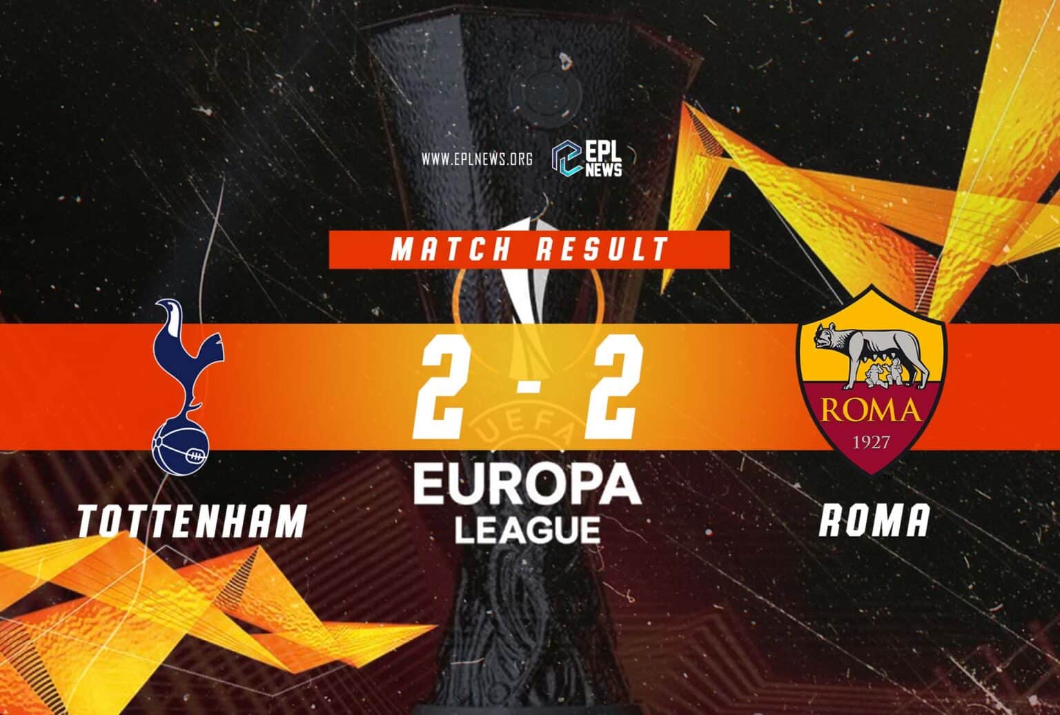 Tottenham - AS Roma 2-2 Raporu