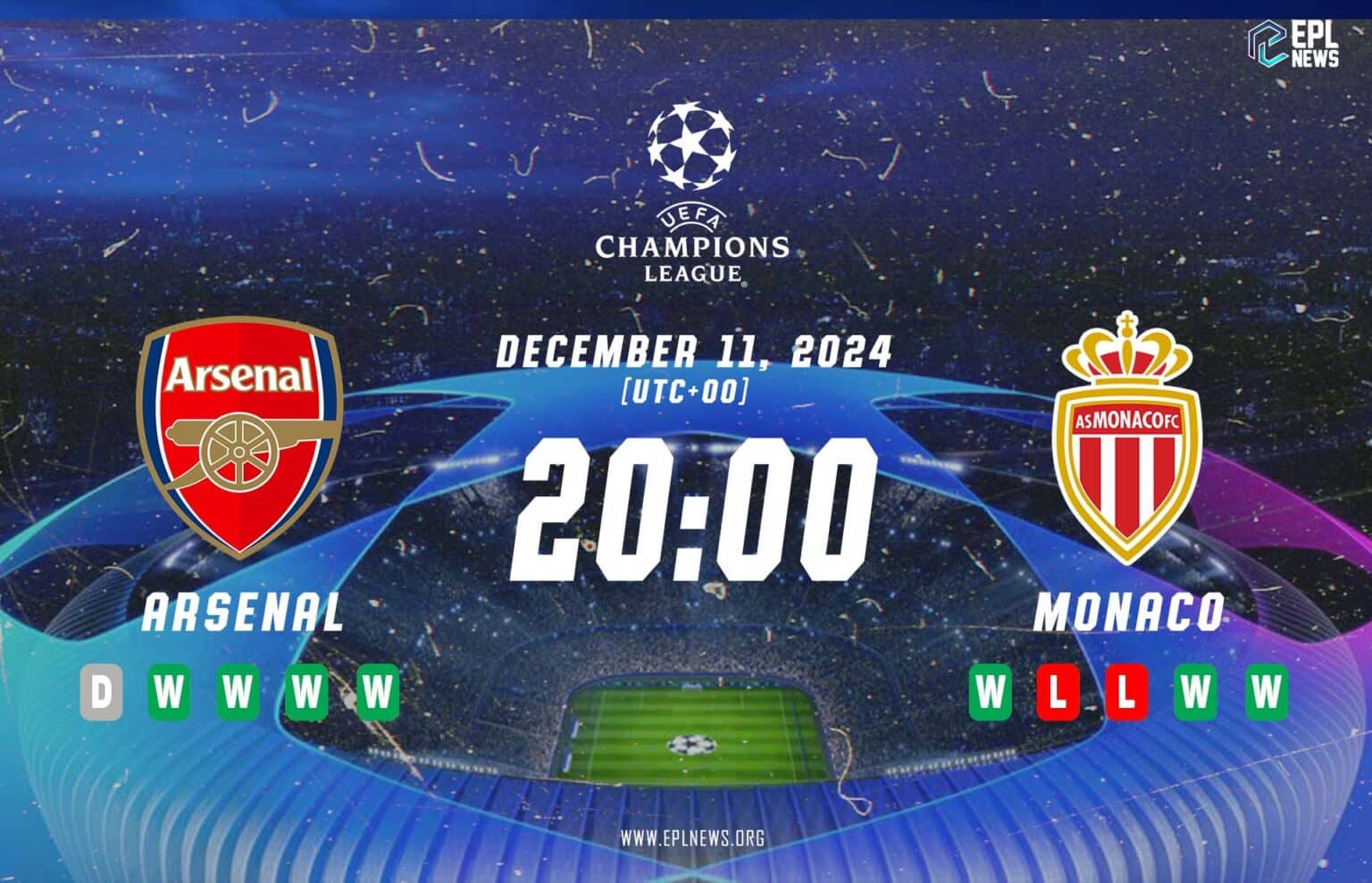 Arsenal - Monaco Önizlemesi