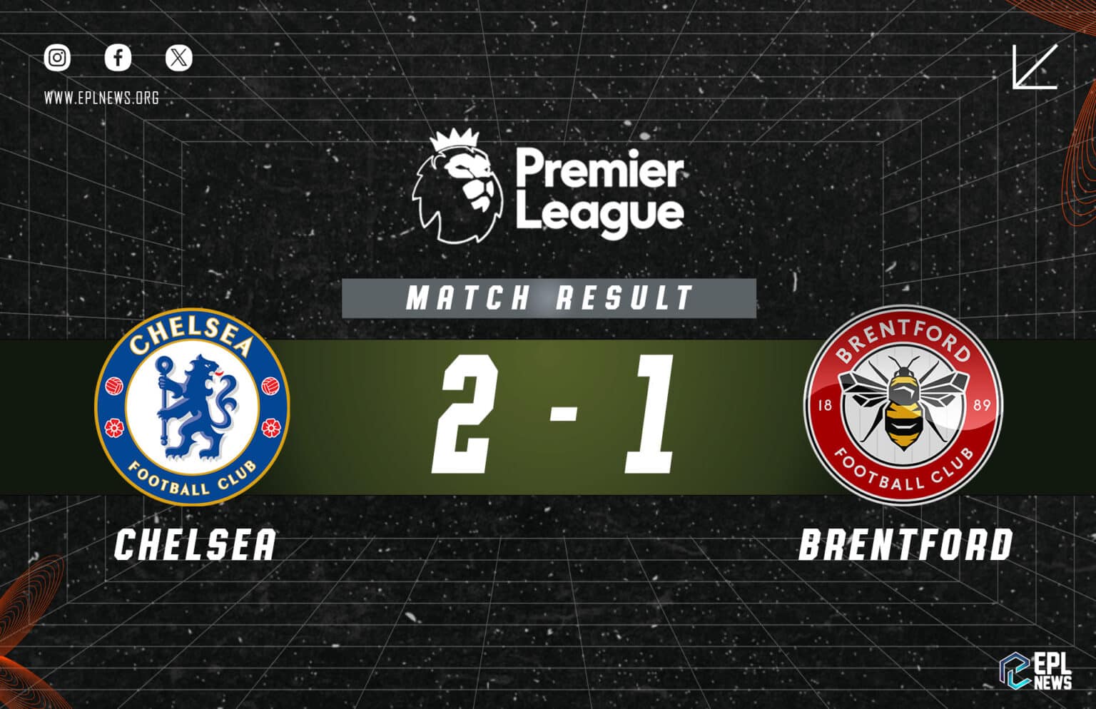 Chelsea - Brentford 2-1 Raporu