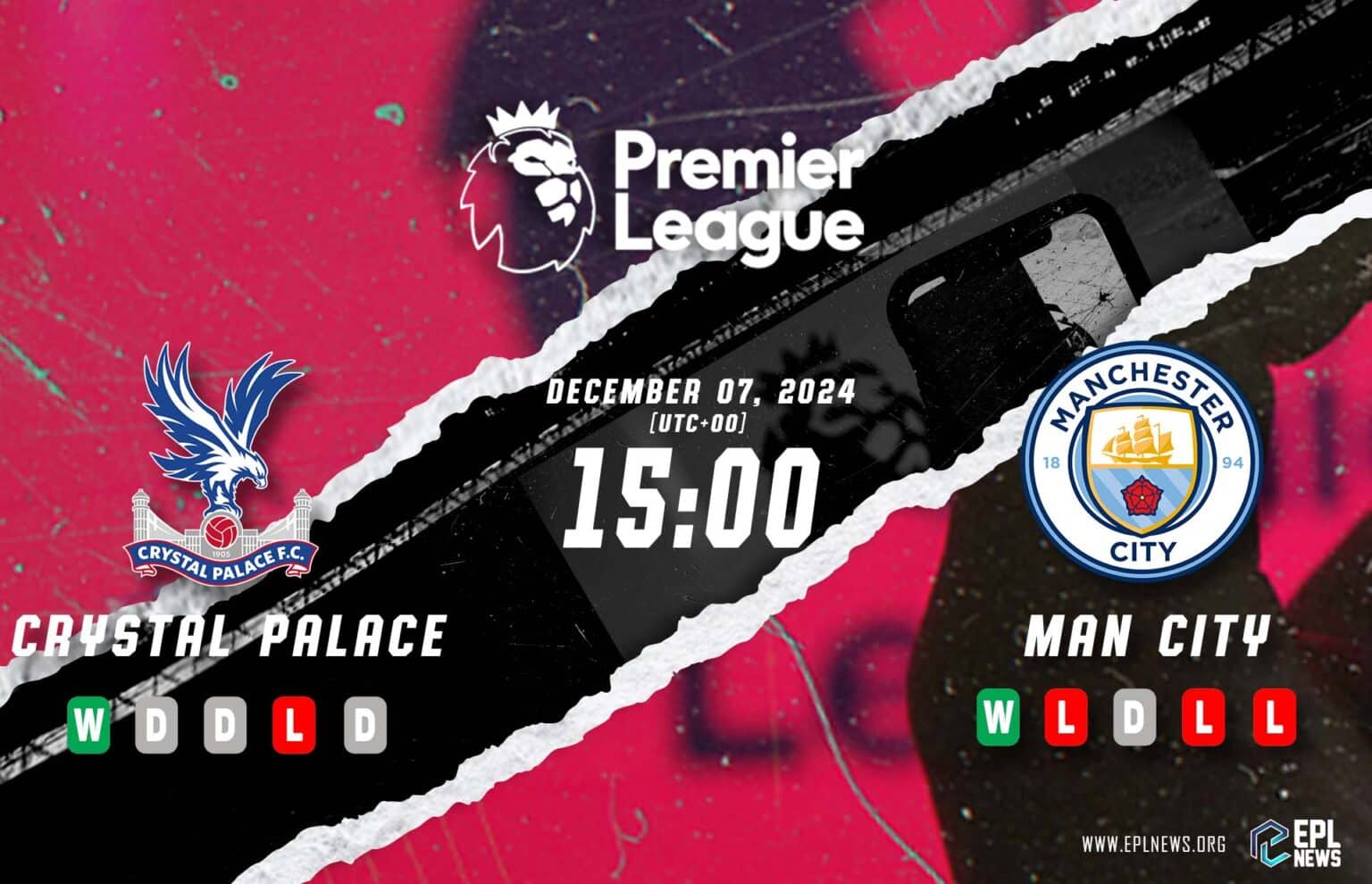 Crystal Palace - Manchester City Önizlemesi