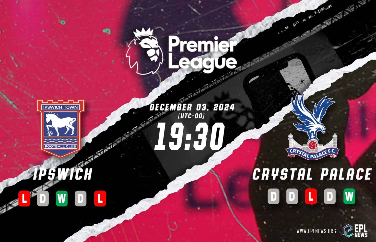 Ipswich vs Crystal Palace Önizlemesi