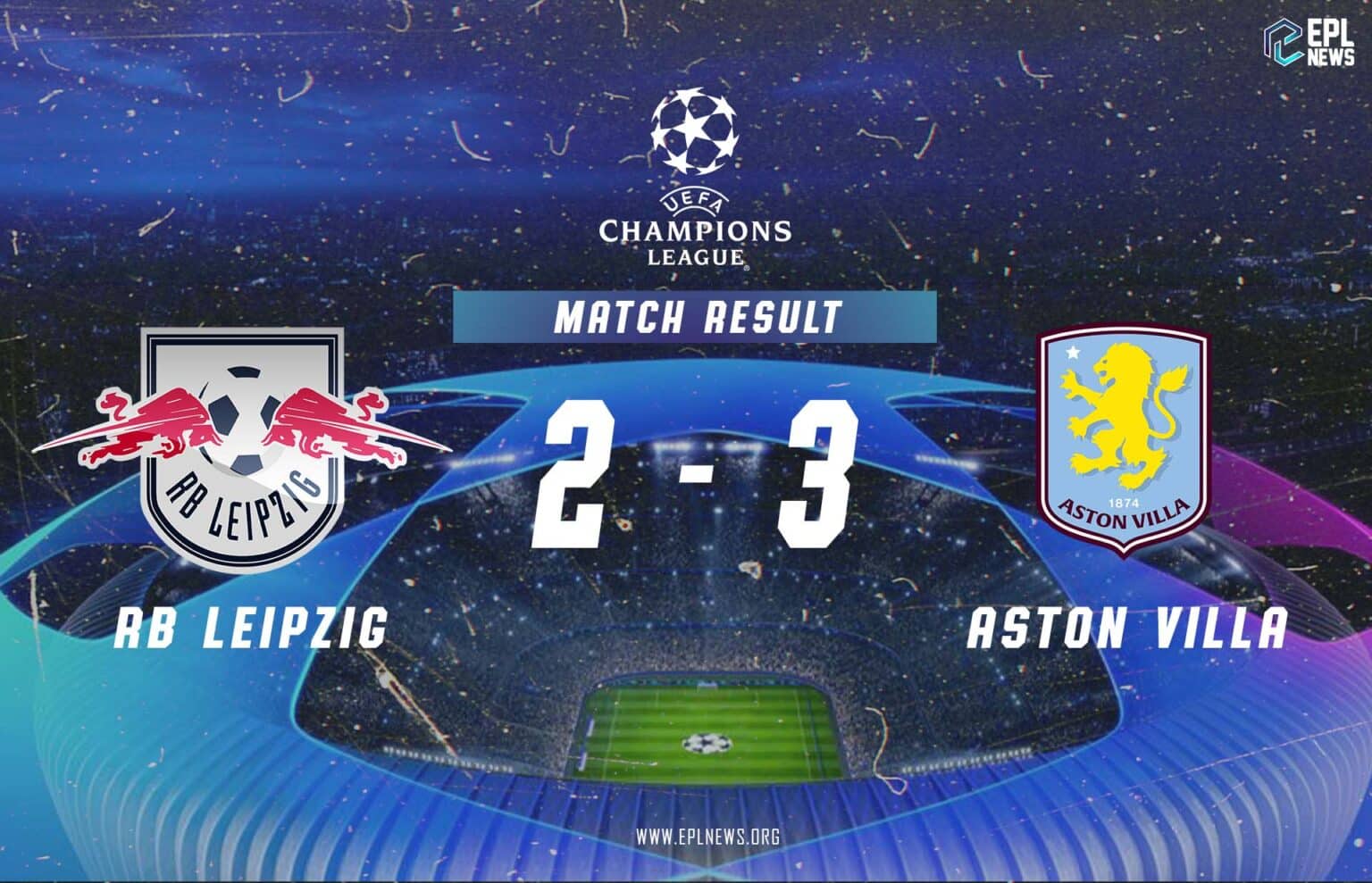 RB Leipzig - Aston Villa 2-3 Raporu