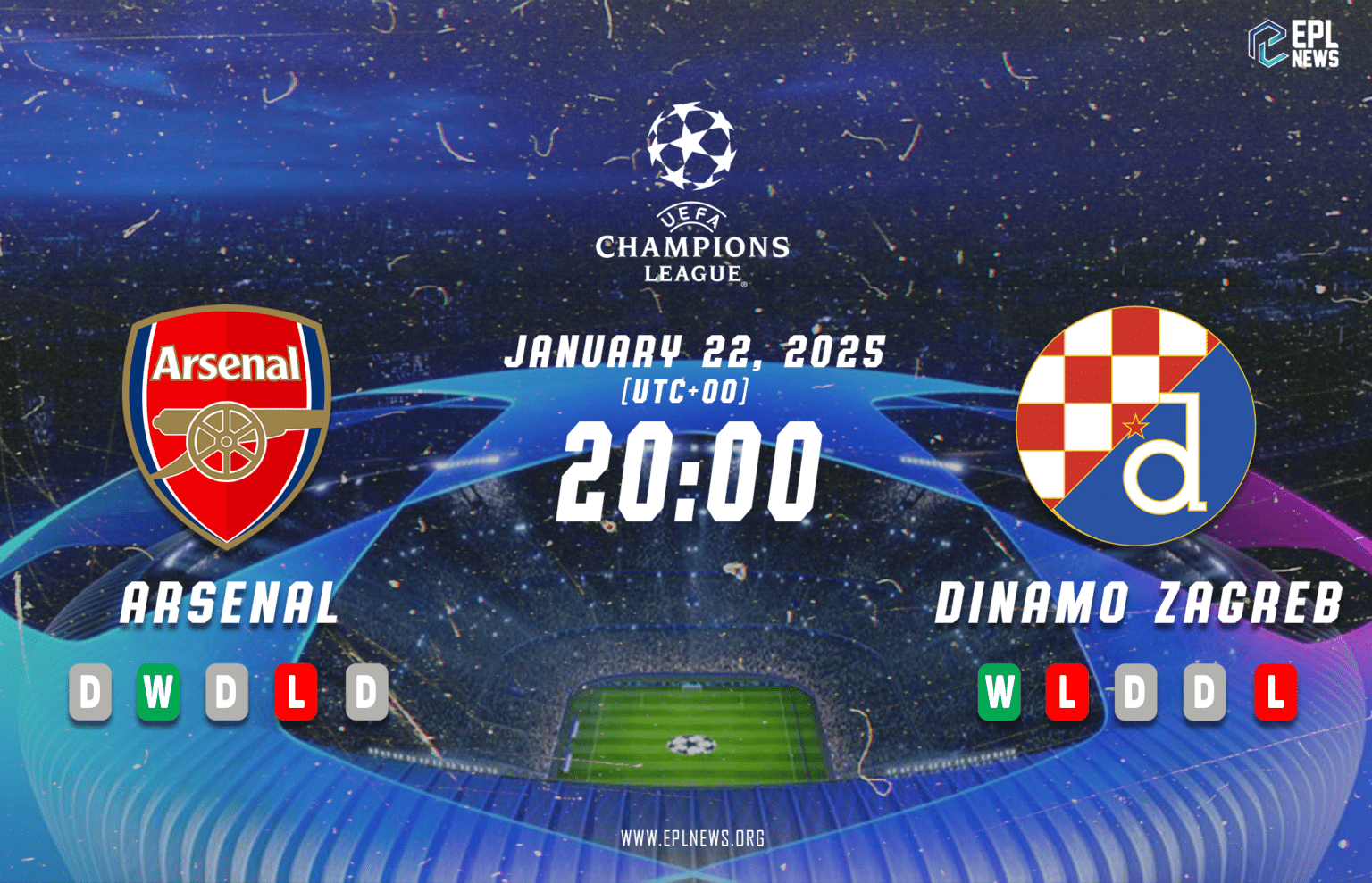 Arsenal - Dinamo Zagreb Önizlemesi