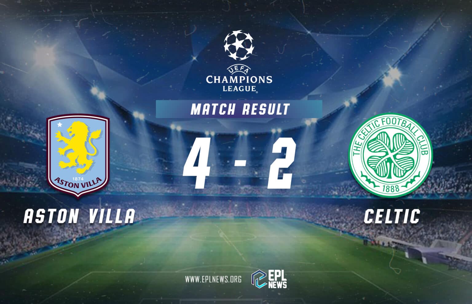 Aston Villa - Celtic 4-2 Raporu