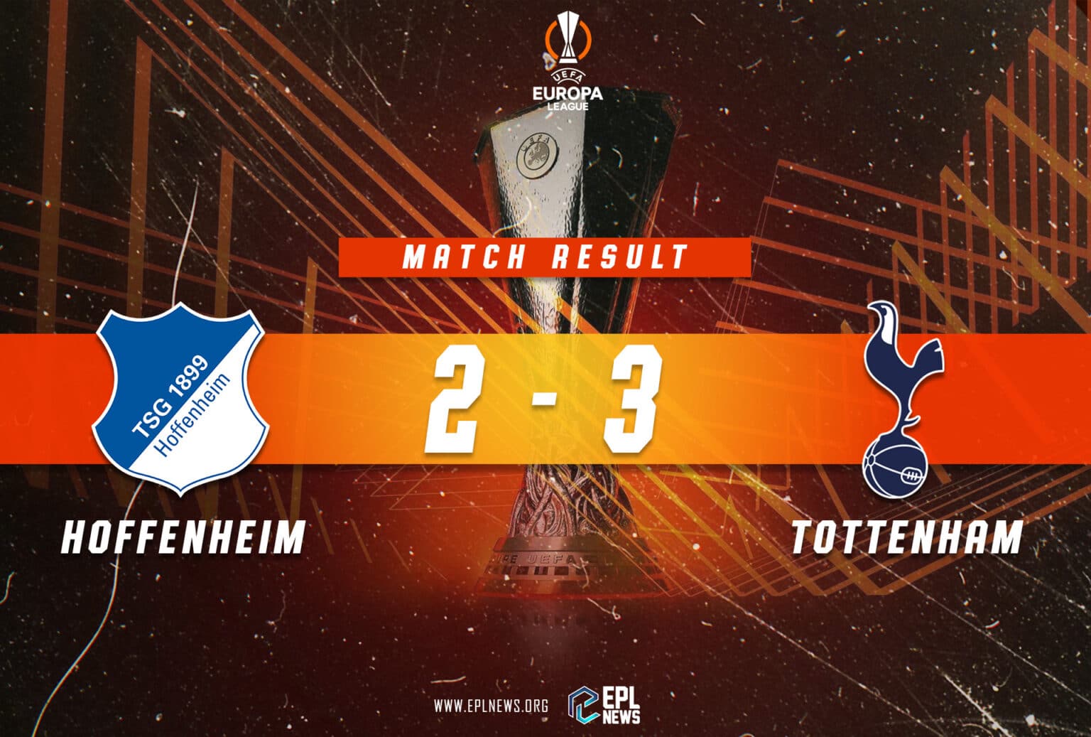 Hoffenheim - Tottenham 2-3 Raporu