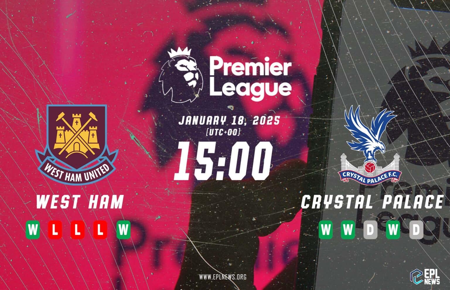 West Ham - Crystal Palace Önizlemesi