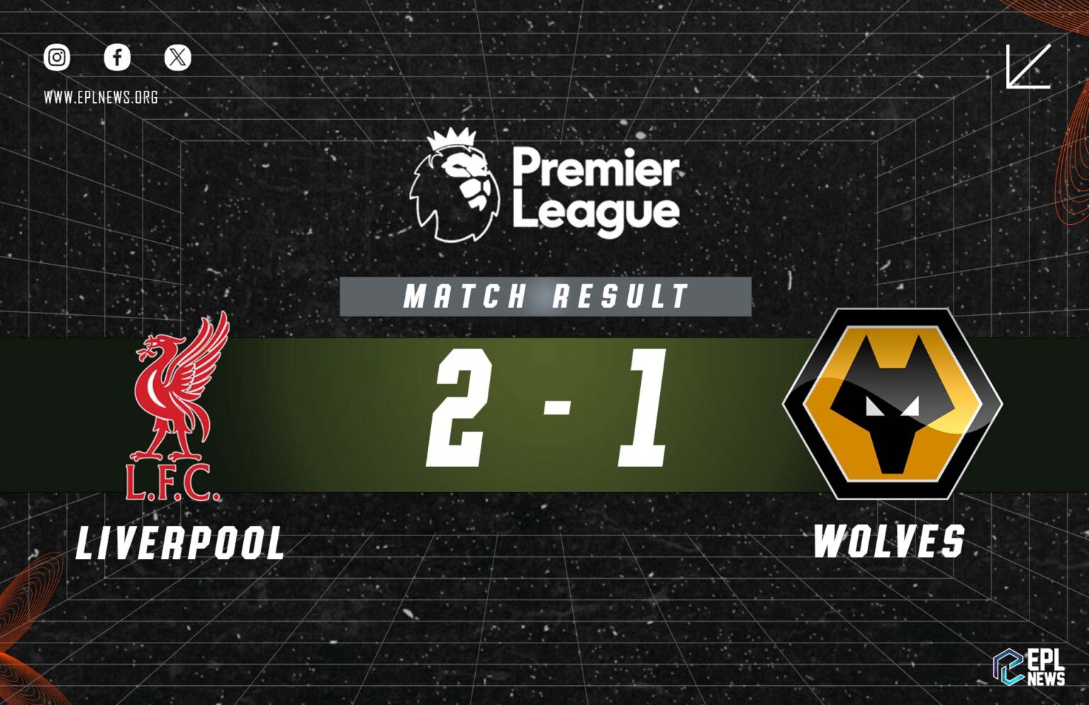 Liverpool vs Wolves 2-1 Raporu