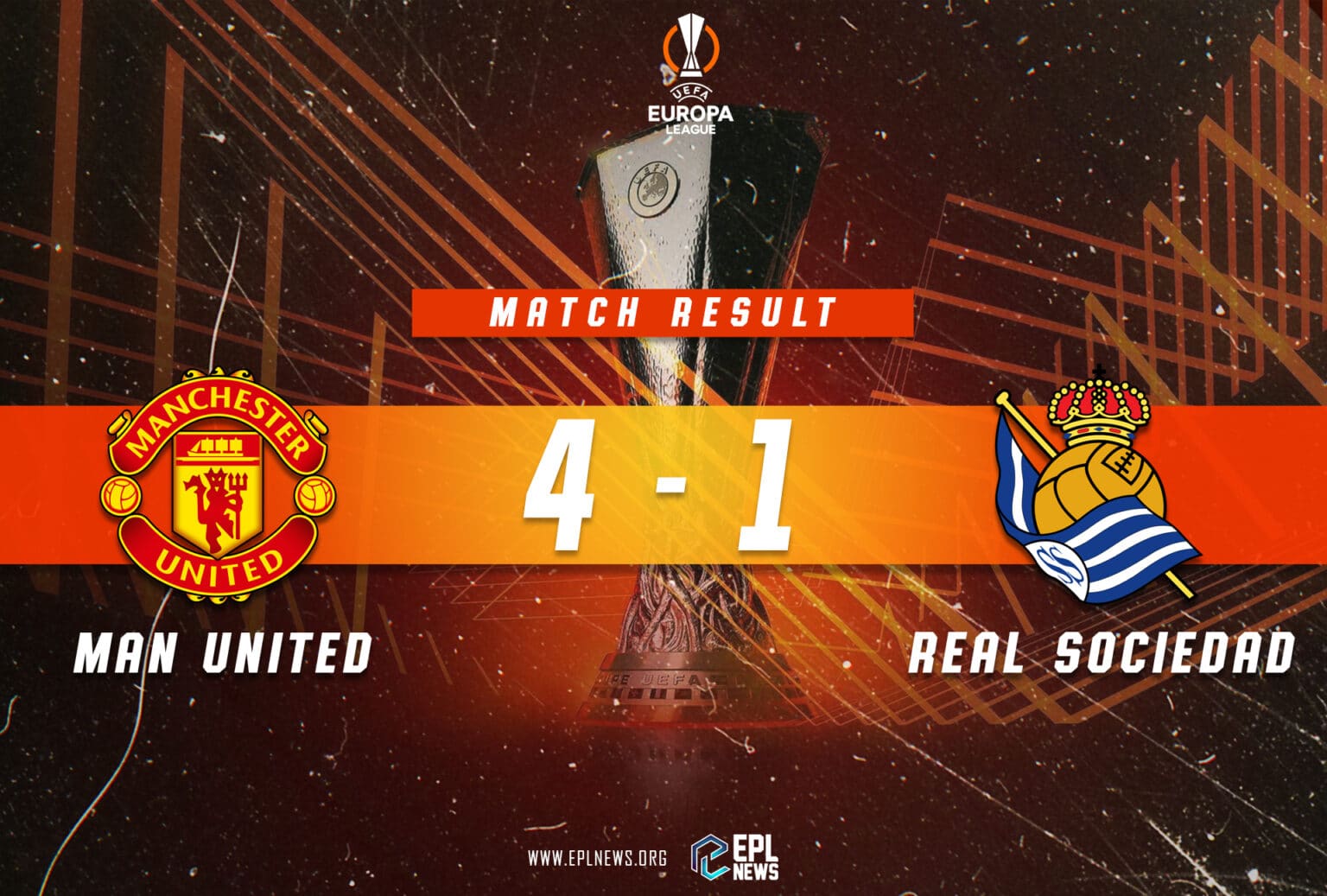 Manchester United - Real Sociedad 4-1 Raporu