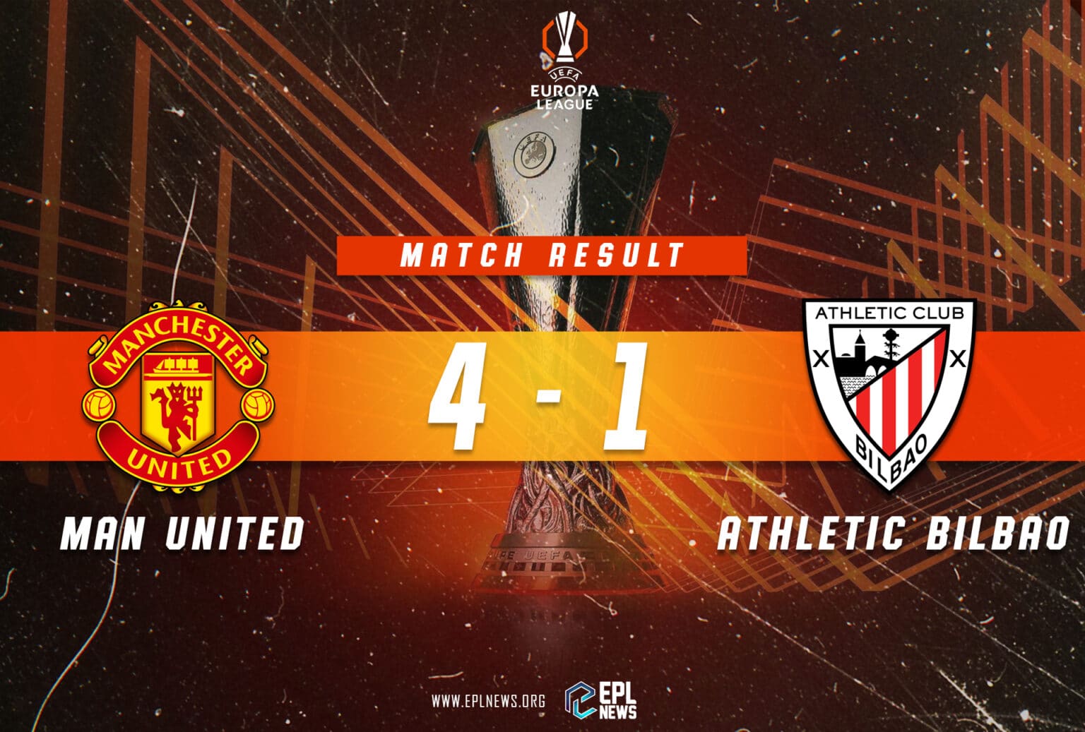 Manchester United - Athletic Bilbao 4-1 Raporu