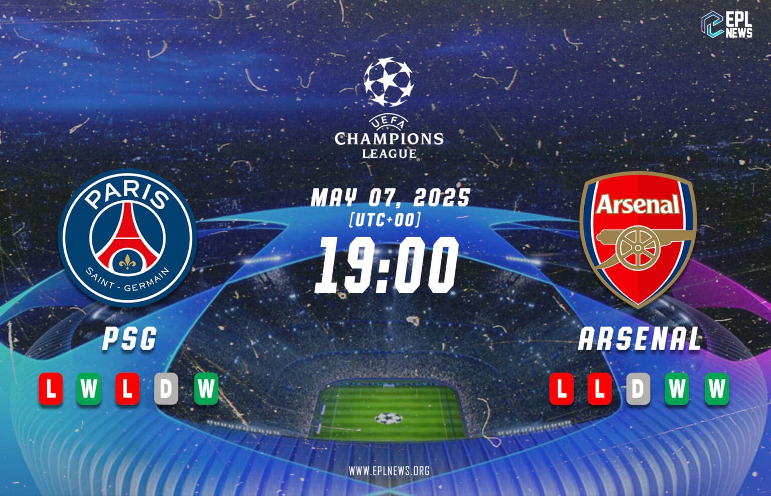 PSG - Arsenal Önizlemesi