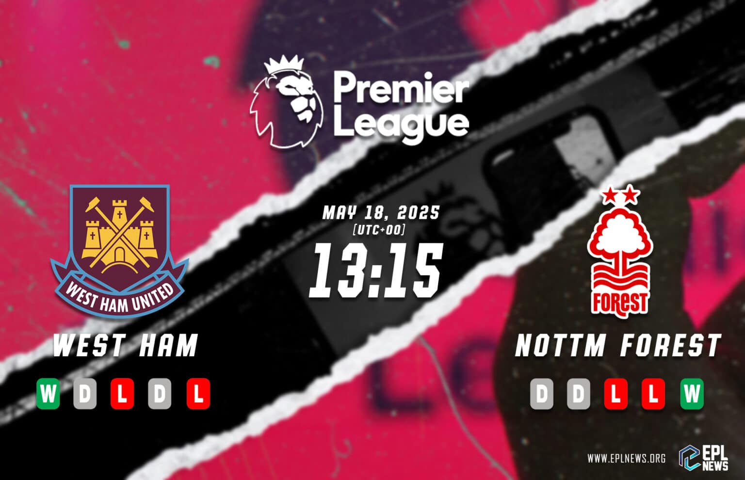 West Ham - Nottingham Forest Önizlemesi