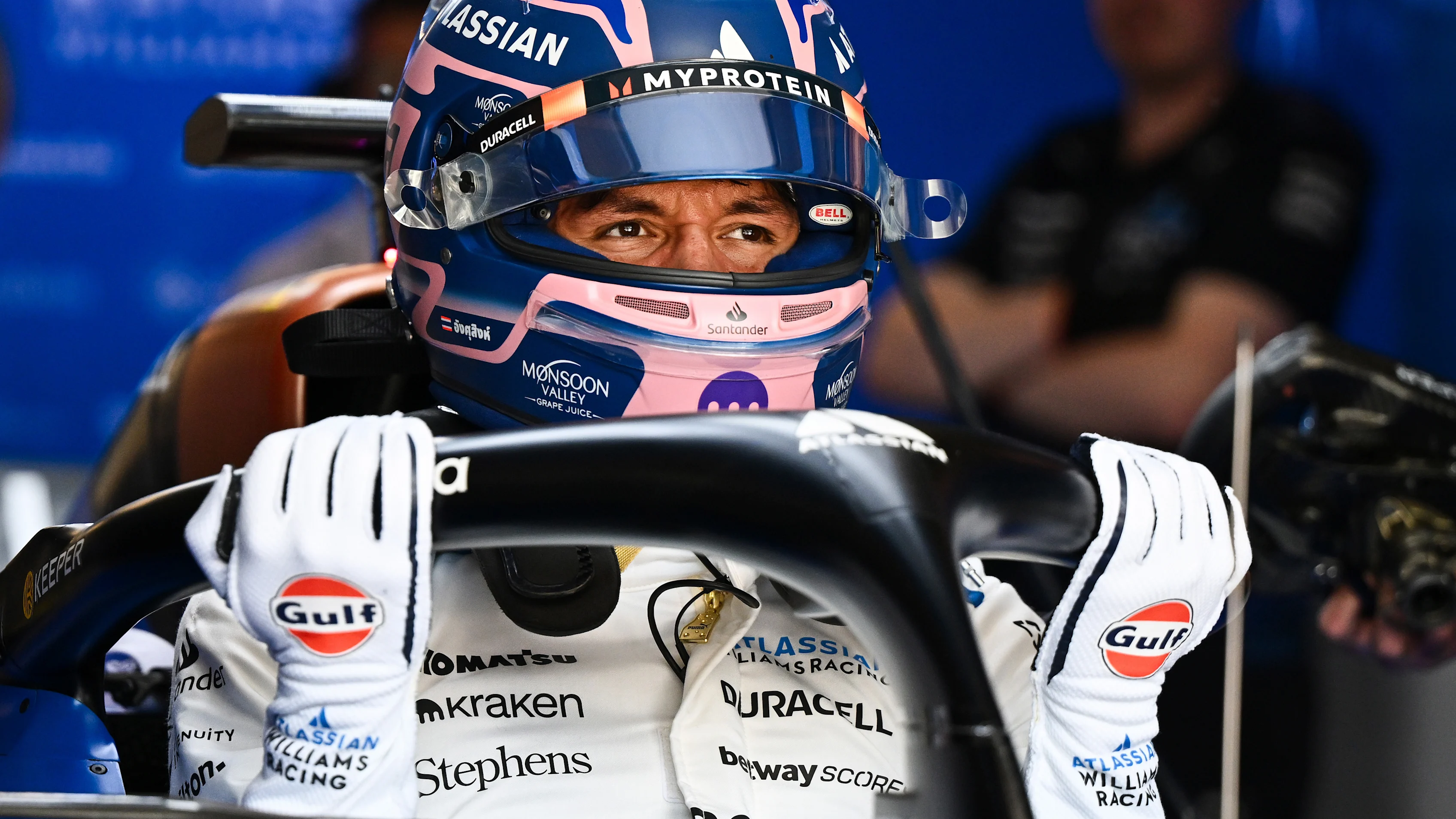 Montreal, Quebec - 13 Haziran: Tayland'dan Alexander Albon ve Williams