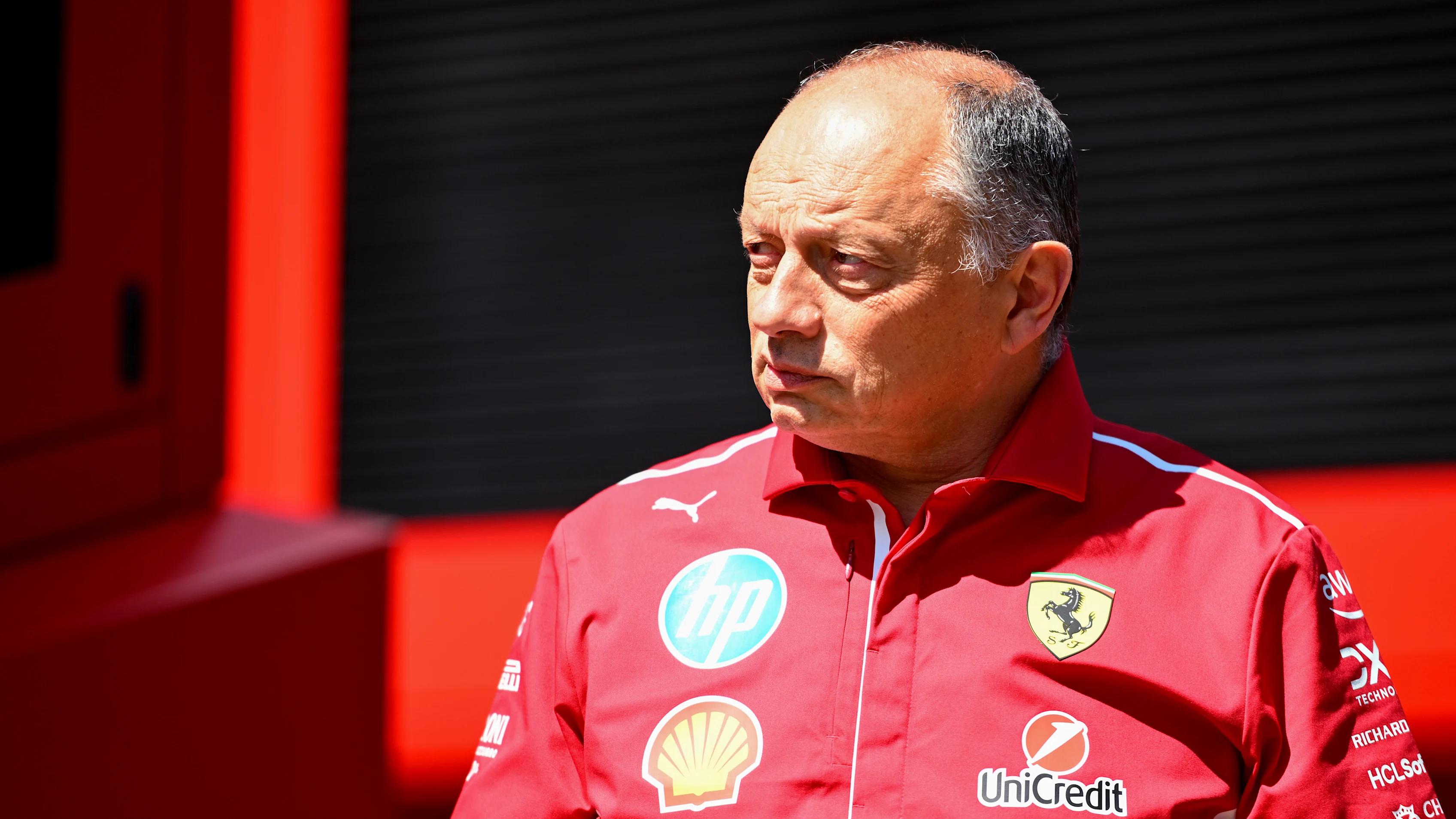 Budapeşte, Macaristan - 31 Temmuz: Frederic Vasseur, Scuderia Ferrari Takım Müdürü