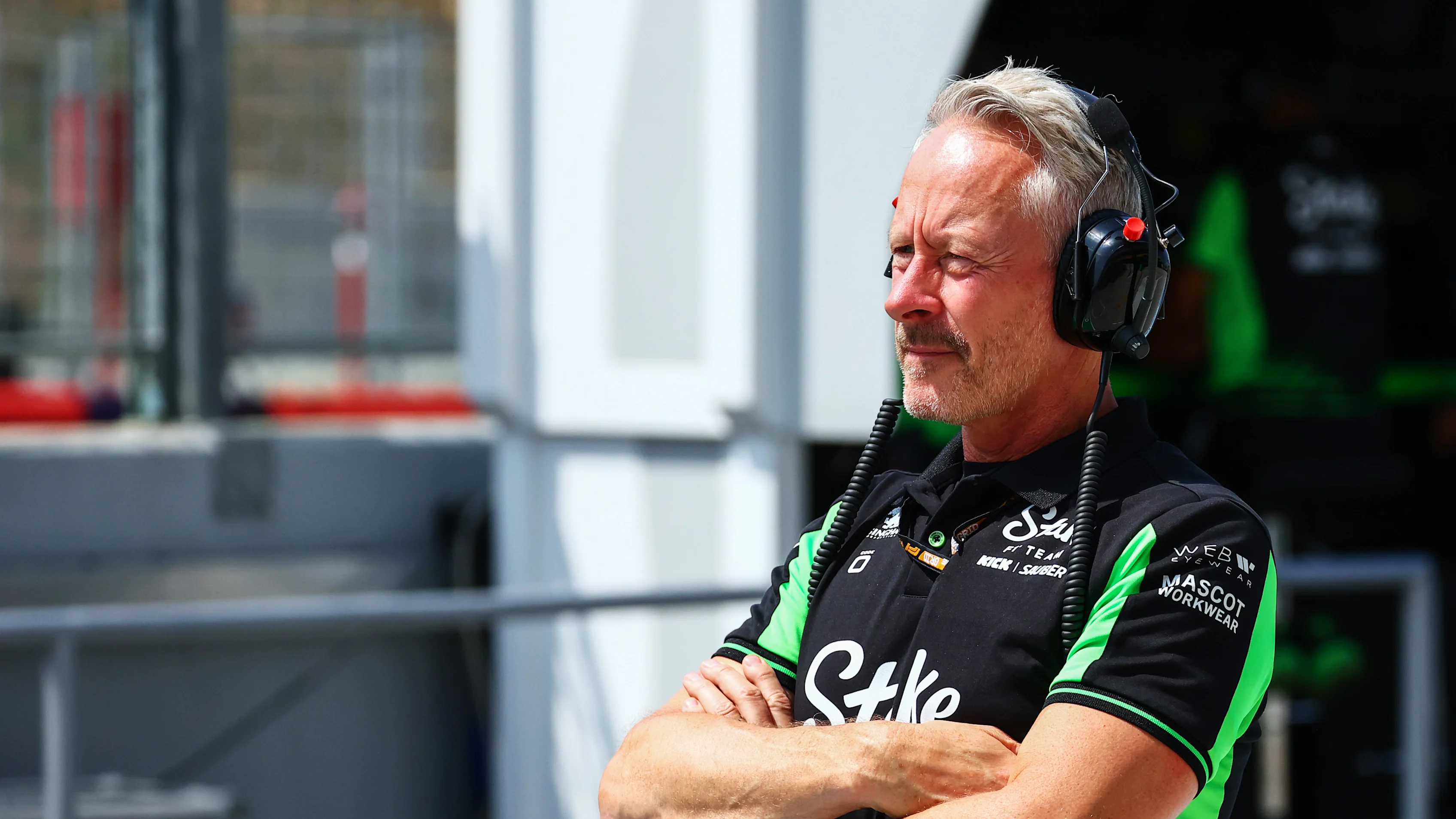 Budapeşte, Macaristan - 02 Ağustos: Jonathan Wheatley, Takım Müdürü F1 Takım Kick Sauber görünüyor