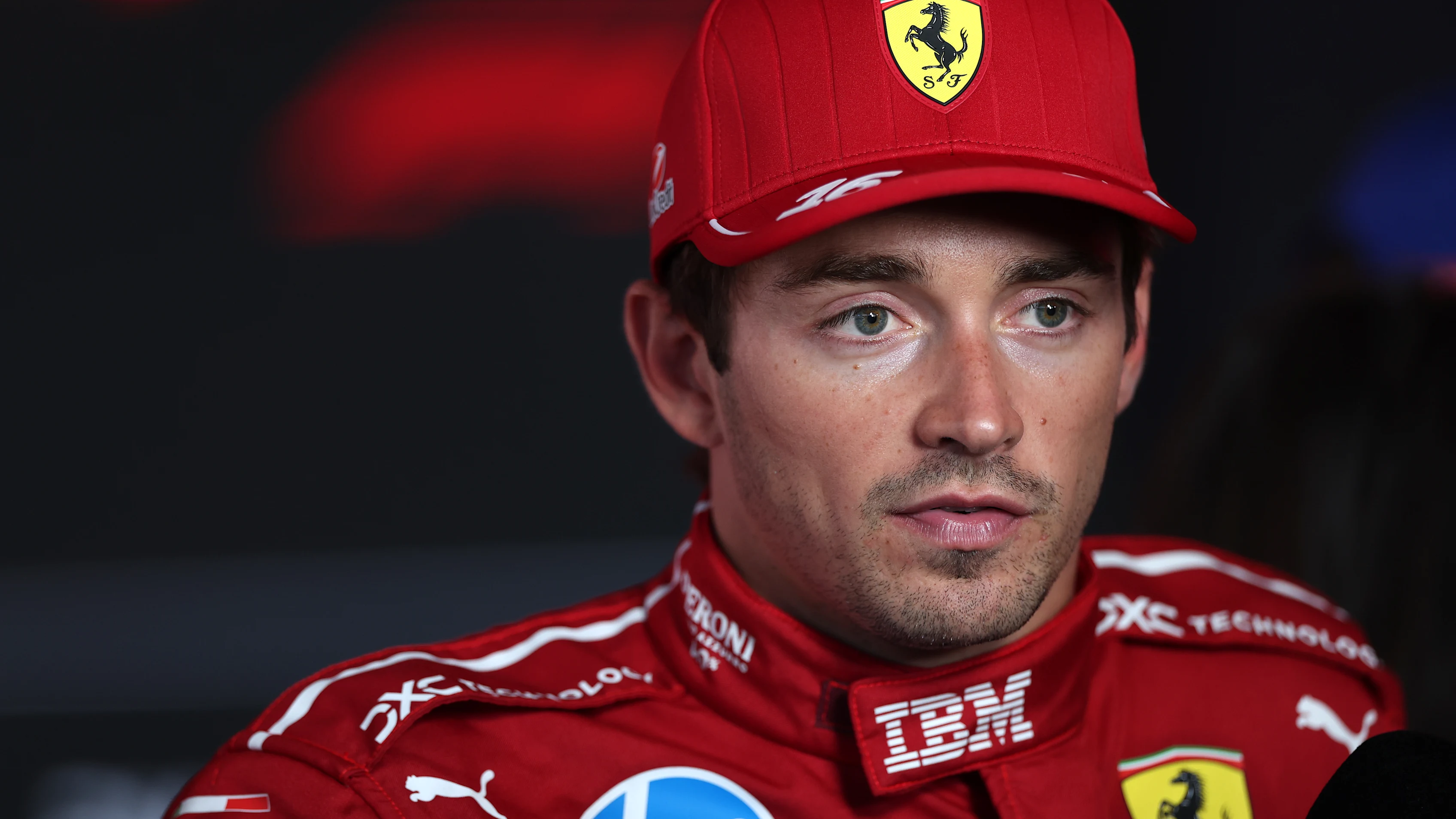 Zandvoort, Hollanda - 30 Ağustos: Monako ve Scuderia'dan Altıncı Yerleştirici Charles Leclerc