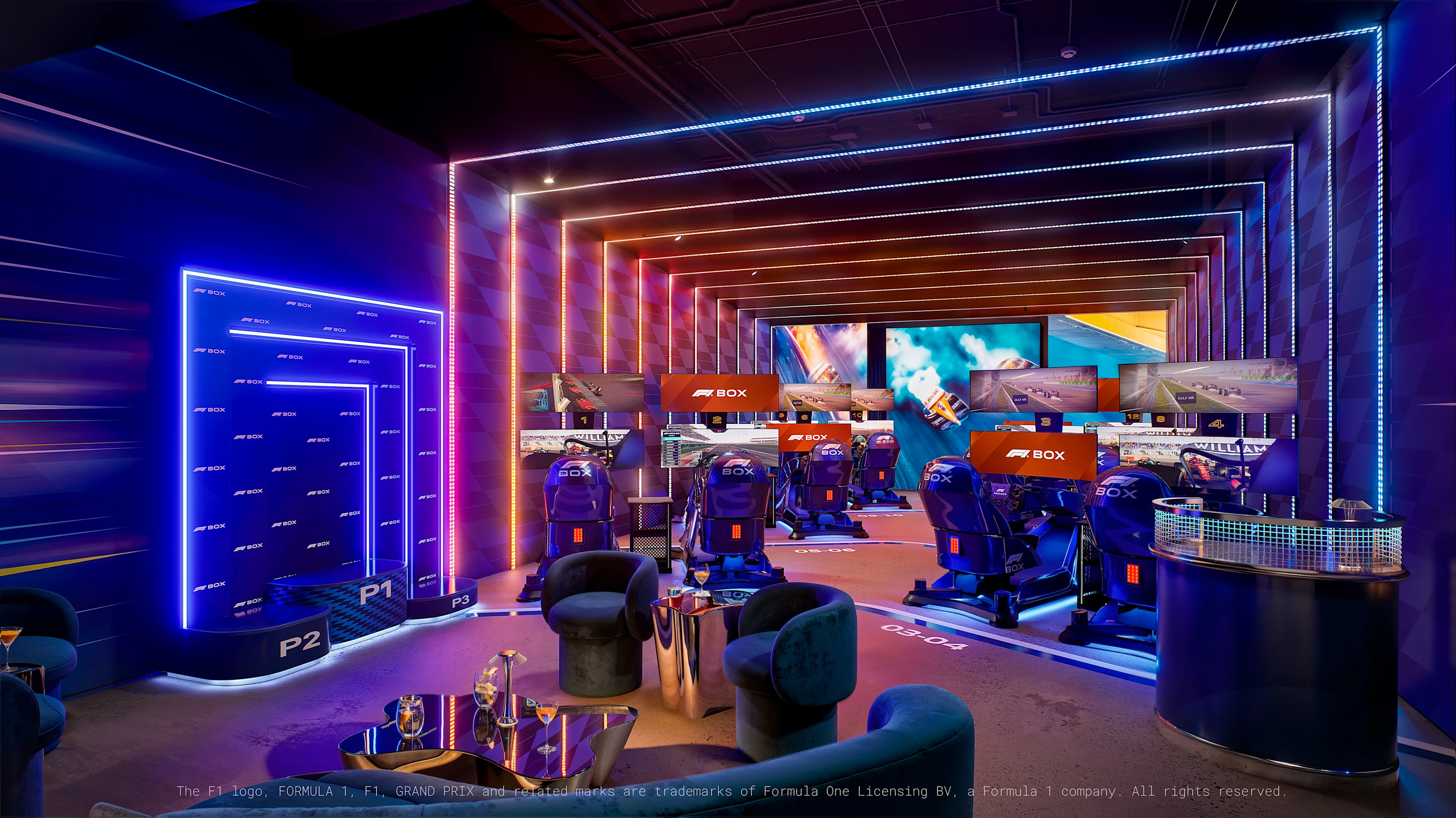 F1 Box 22 Ağustos'tan itibaren Westfield Stratford City'de açılıyor
