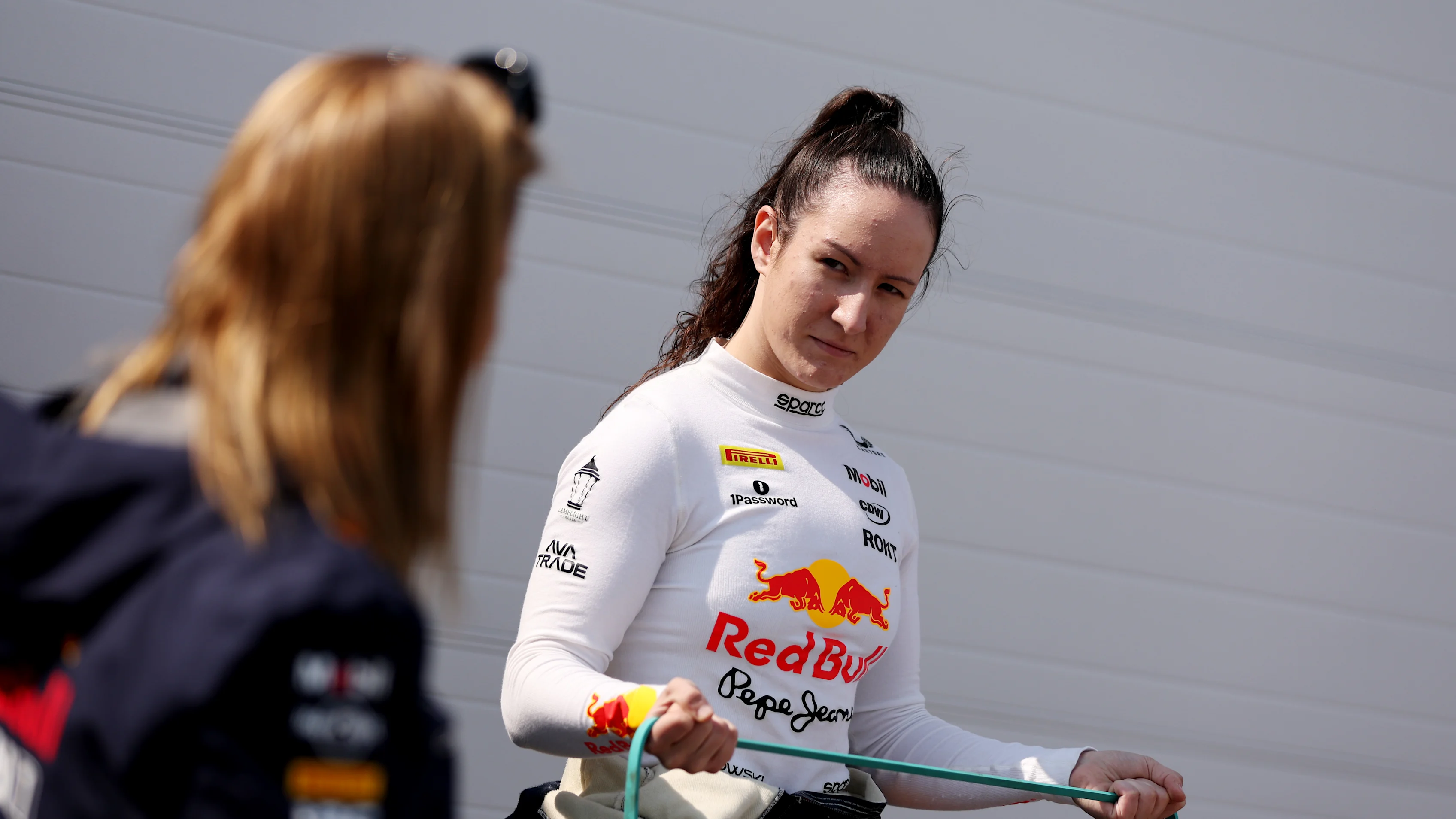 Montreal, Quebec - 13 Haziran: Büyük Britanya ve Campos Racing'den Alisha Palmowski (21) önceden ısınıyor