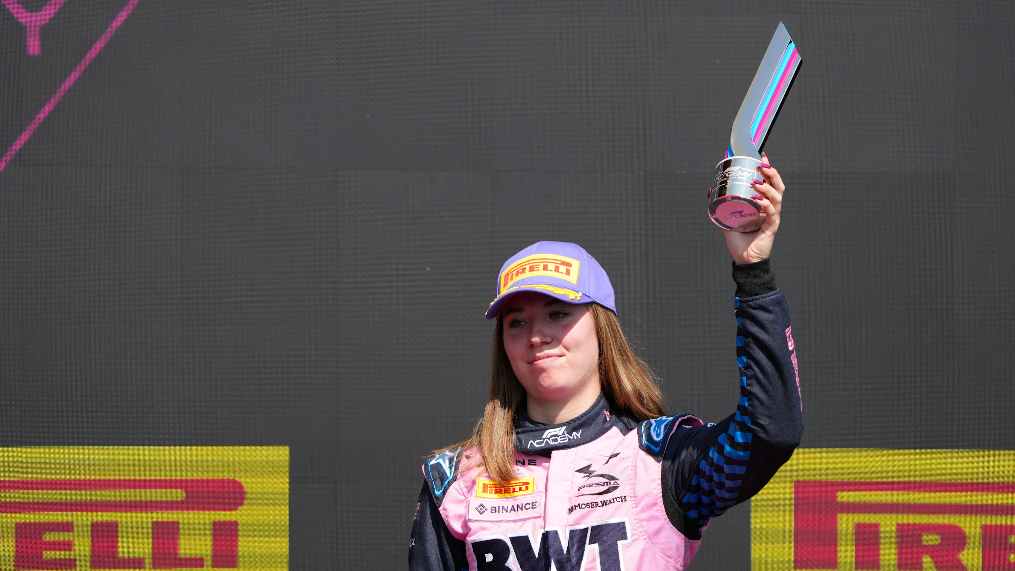 Montreal, Quebec - 14 Haziran: Üçüncü sırada yer alan Nina Gademan ve Prema Racing (3)