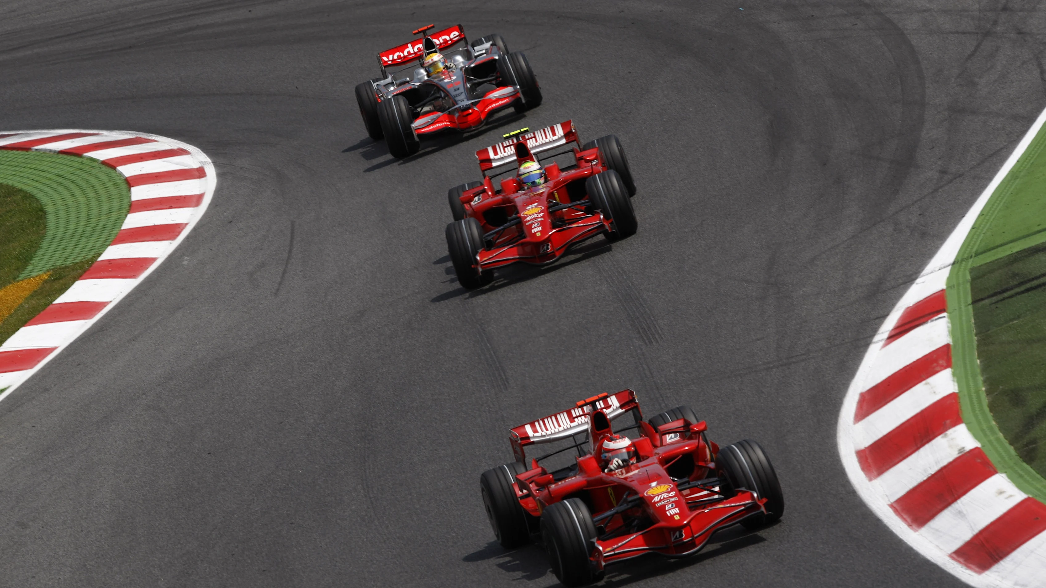2008 İspanyol Grand Prix - Pazar yarış pisti de Catalunya, Barselona, İspanya. 27 Nisan 2008. Kimi