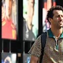 Jiddah, Suudi Arabistan - 06 Mart: Avustralya'dan Daniel Ricciardo ve Visa Nakit Uygulaması RB'de yürüyor